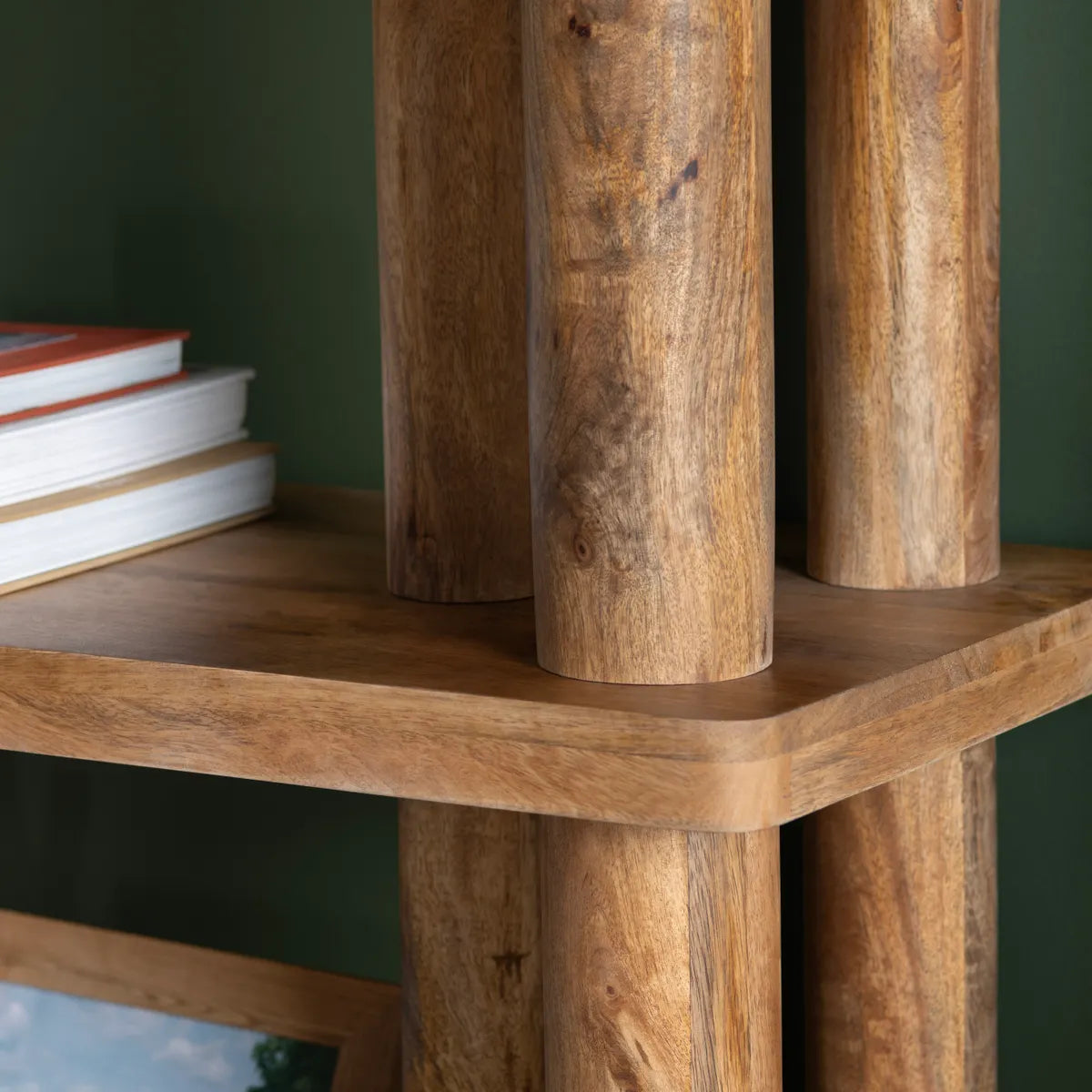 Crestview Collection Cairo Brown Etagere - Image 2