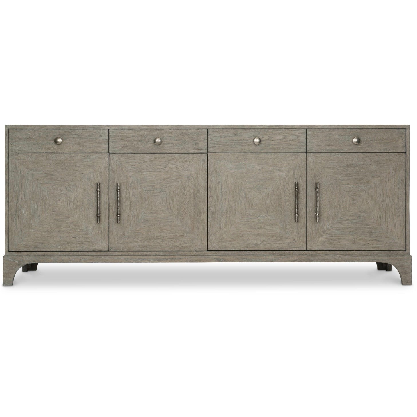 Bernhardt Albion Collection Entertainment Credenza ~ Pewter Finish - Image 3