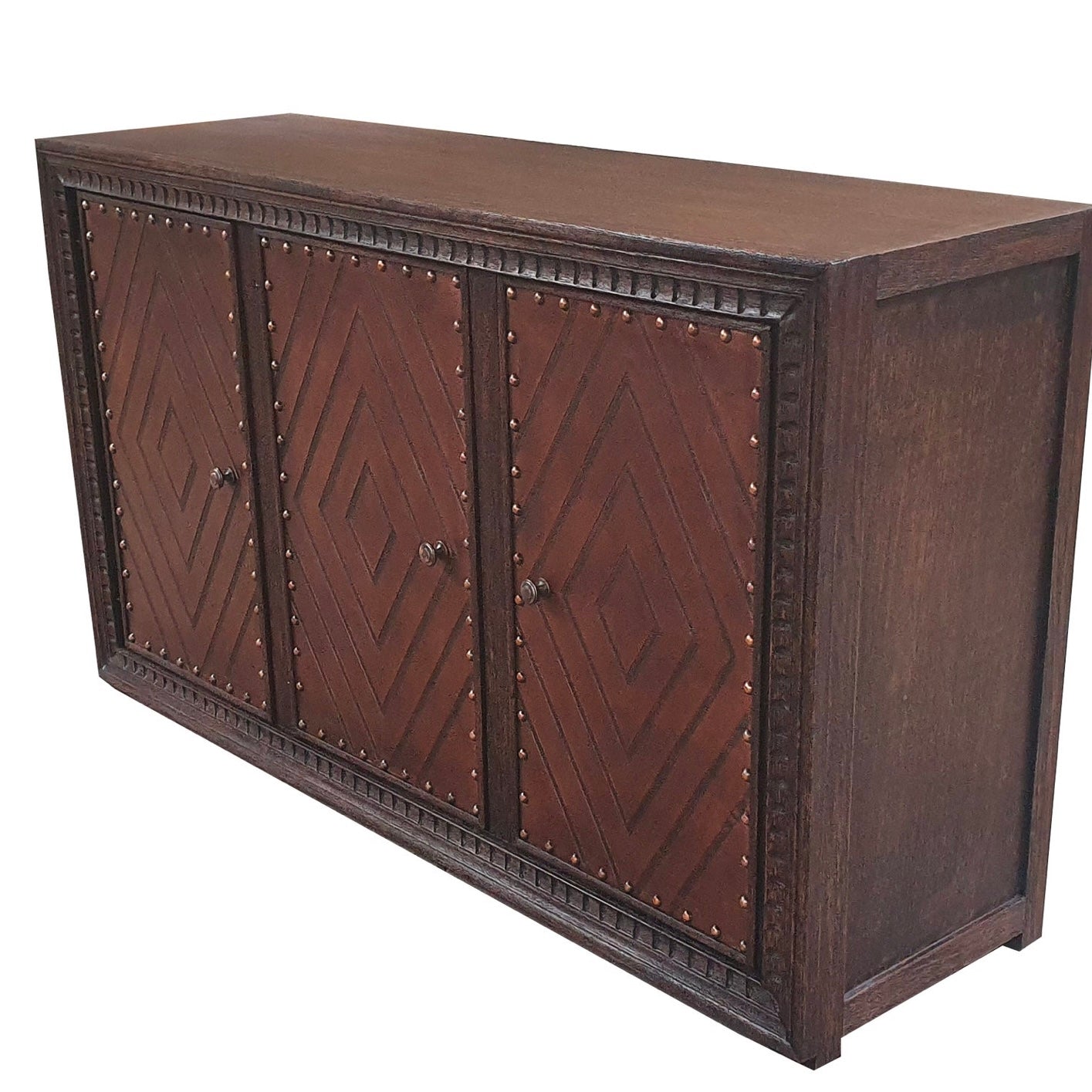 Casa Bonita Modern Rustic Carson 3-Door Buffet - Image 2