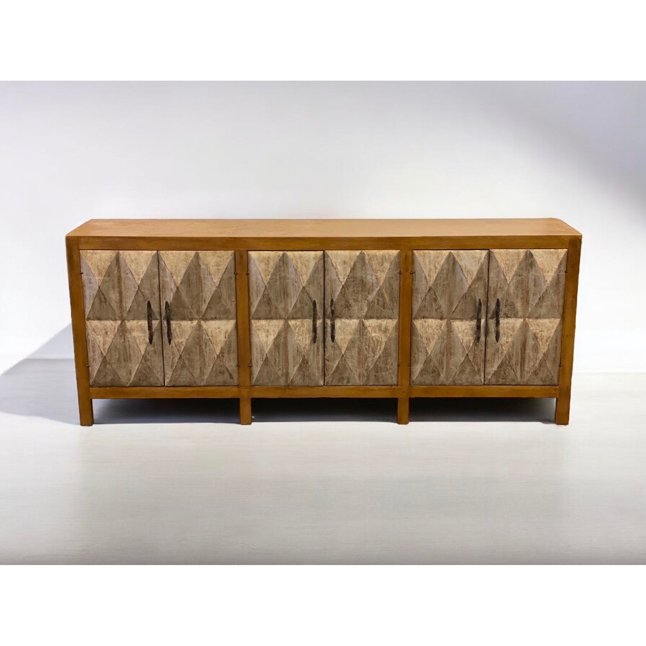 Casa Bonita Modern Rustic Cocos 6-Doors Buffet - Image 1
