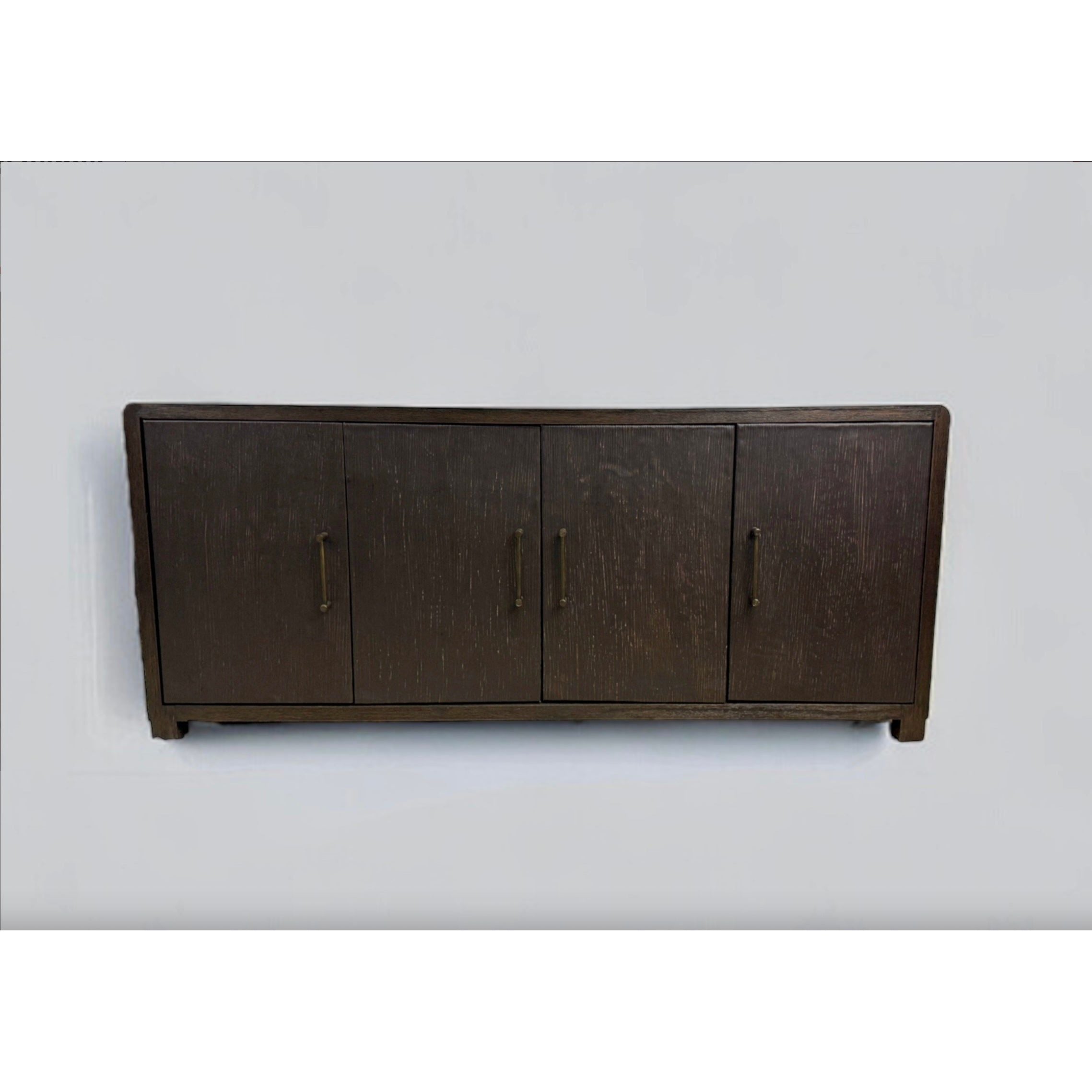 Casa Bonita Modern Rustic Lucca Leather Buffet - Image 2