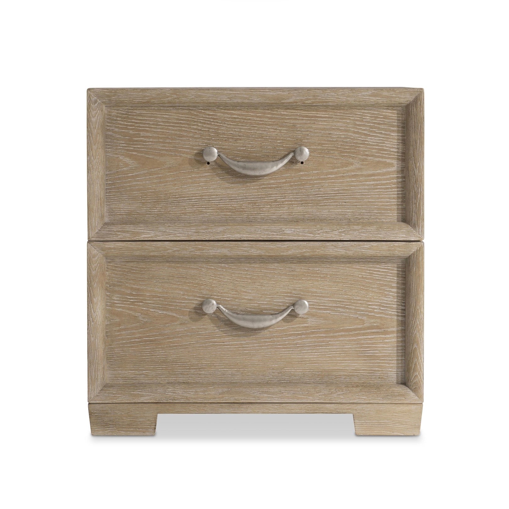 Bernhardt Aventura Collection Two Drawer 28 Inch Nightstand ~ Marcona Finish - Image 3