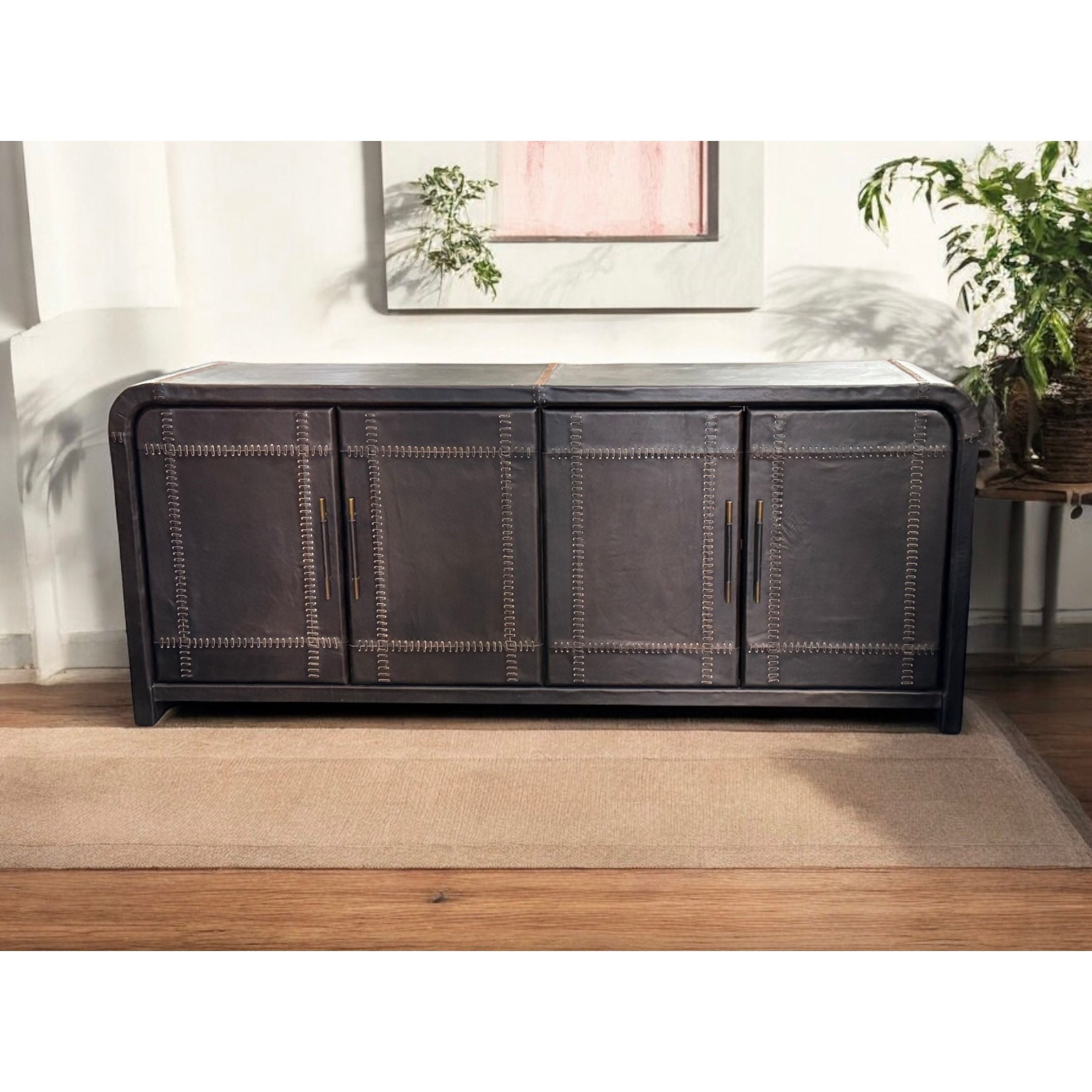 Casa Bonita Modern Rustic Taylor Chocolate Buffet - Image 1