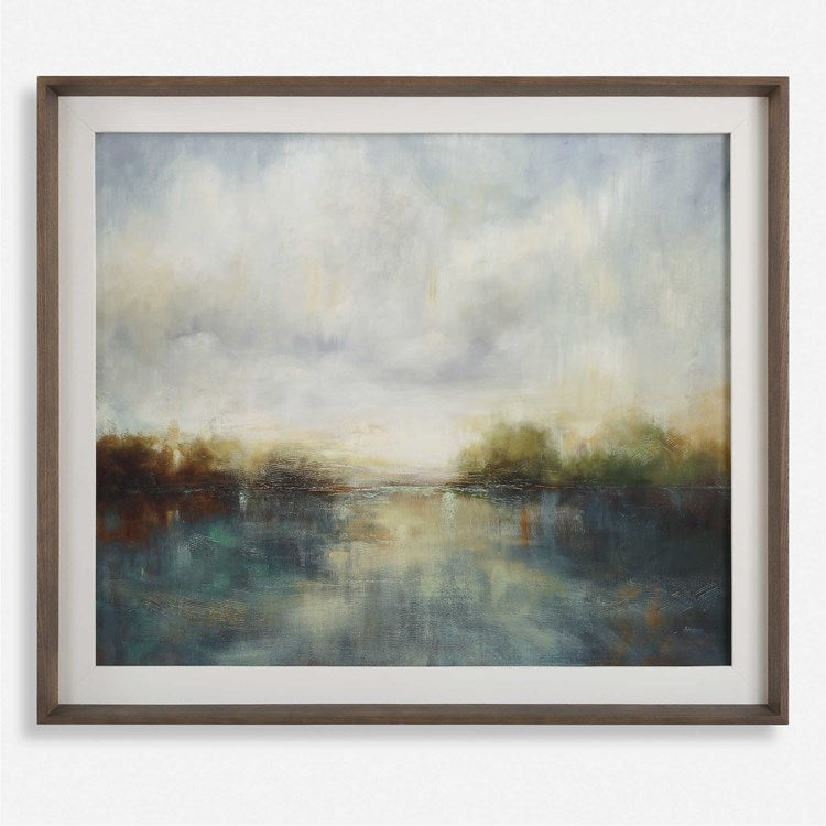 Uttermost Blue Reverie Framed Print - Image 2