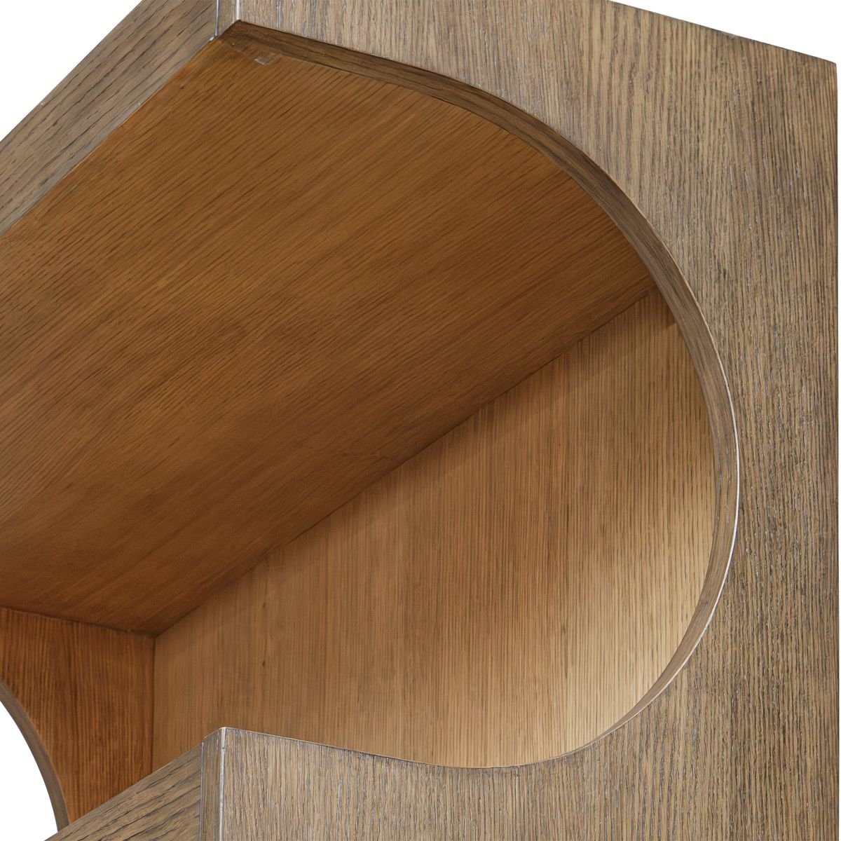 Uttermost Osrick Retro Mindi Wood Etagere - Image 3