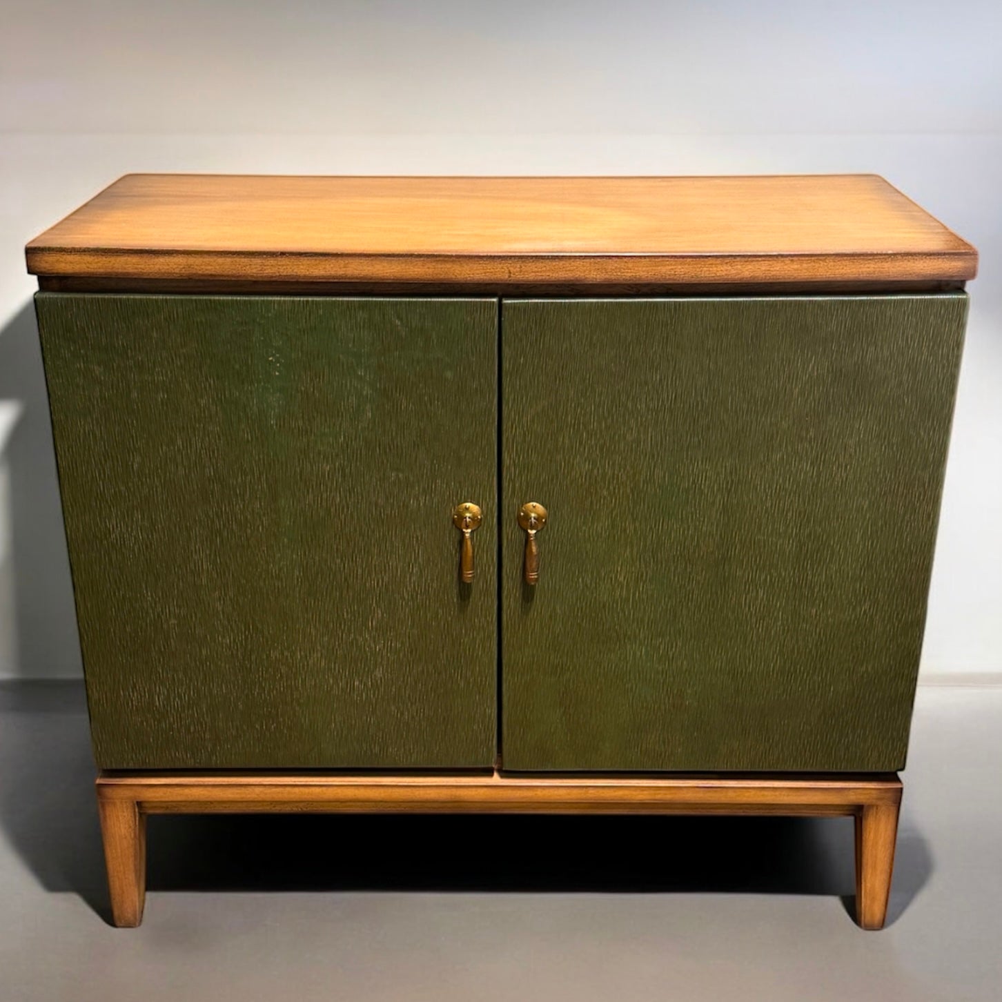Casa Bonita Modern Rustic Rafael Leather Chest - Image 3