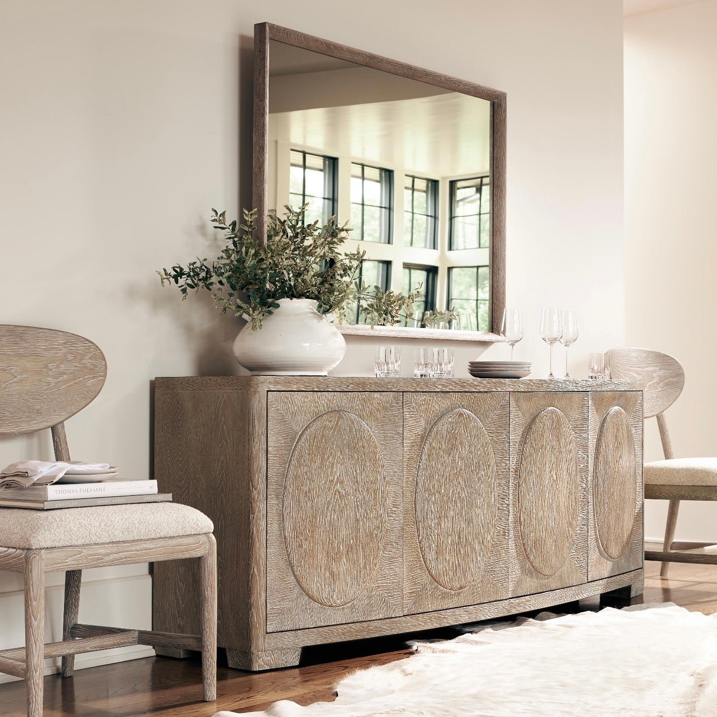 Bernhardt Aventura Collection Dining Side Chair ~ Marcona Finish - Image 2