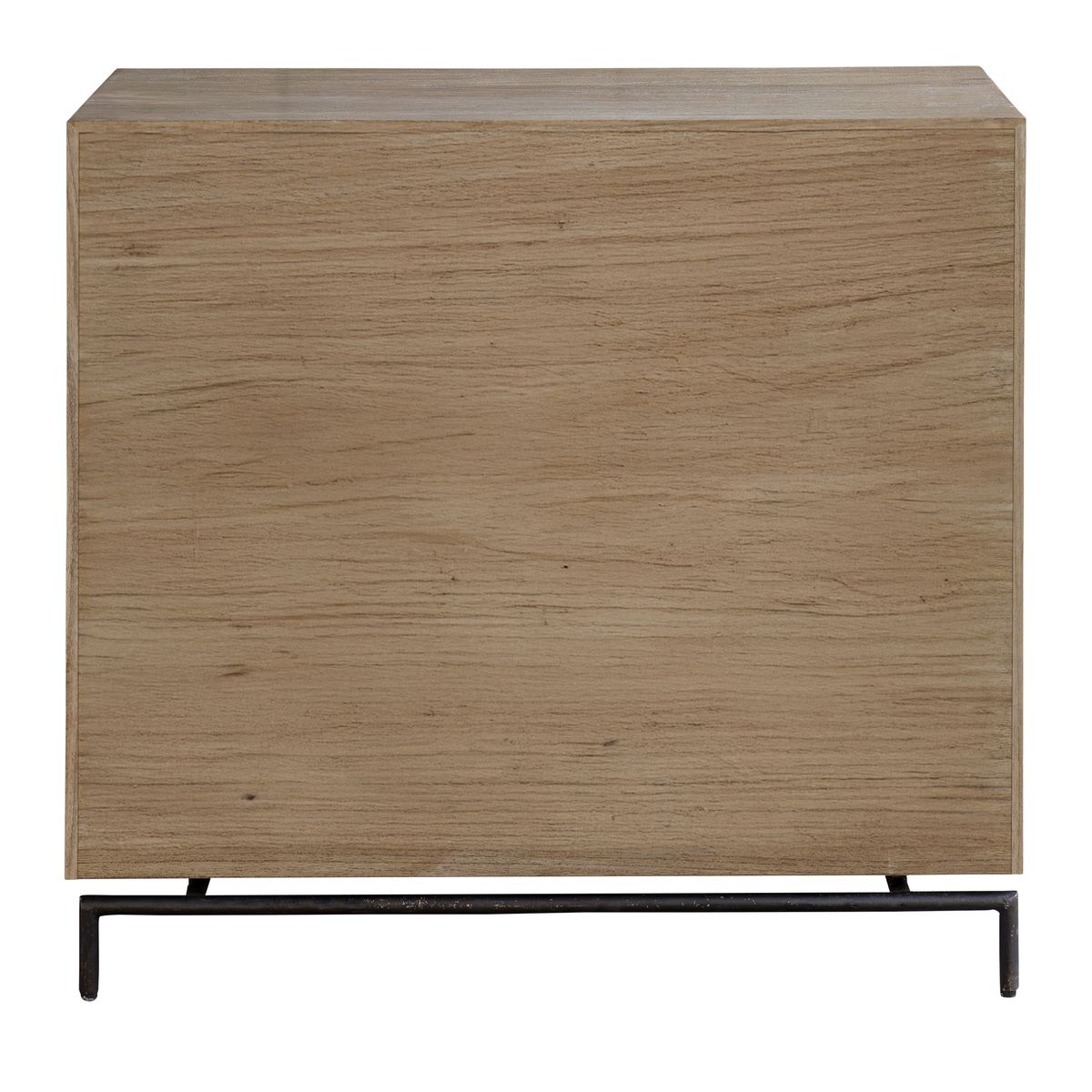 Uttermost Millard Mindi Natural Wood 4 Drawer Chest - Image 3