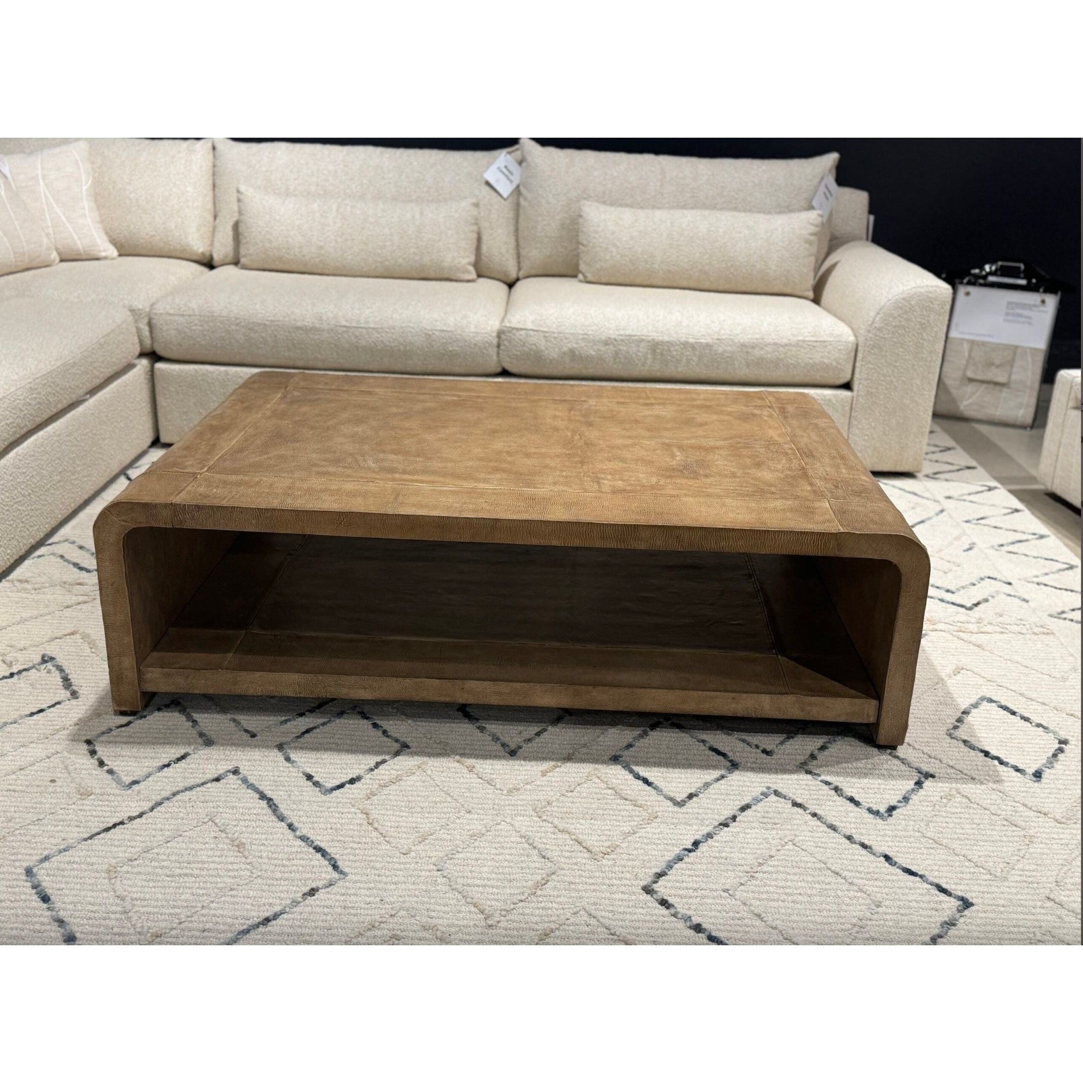 Casa Bonita Modern Rustic Taylor Coffee Table - Image 1