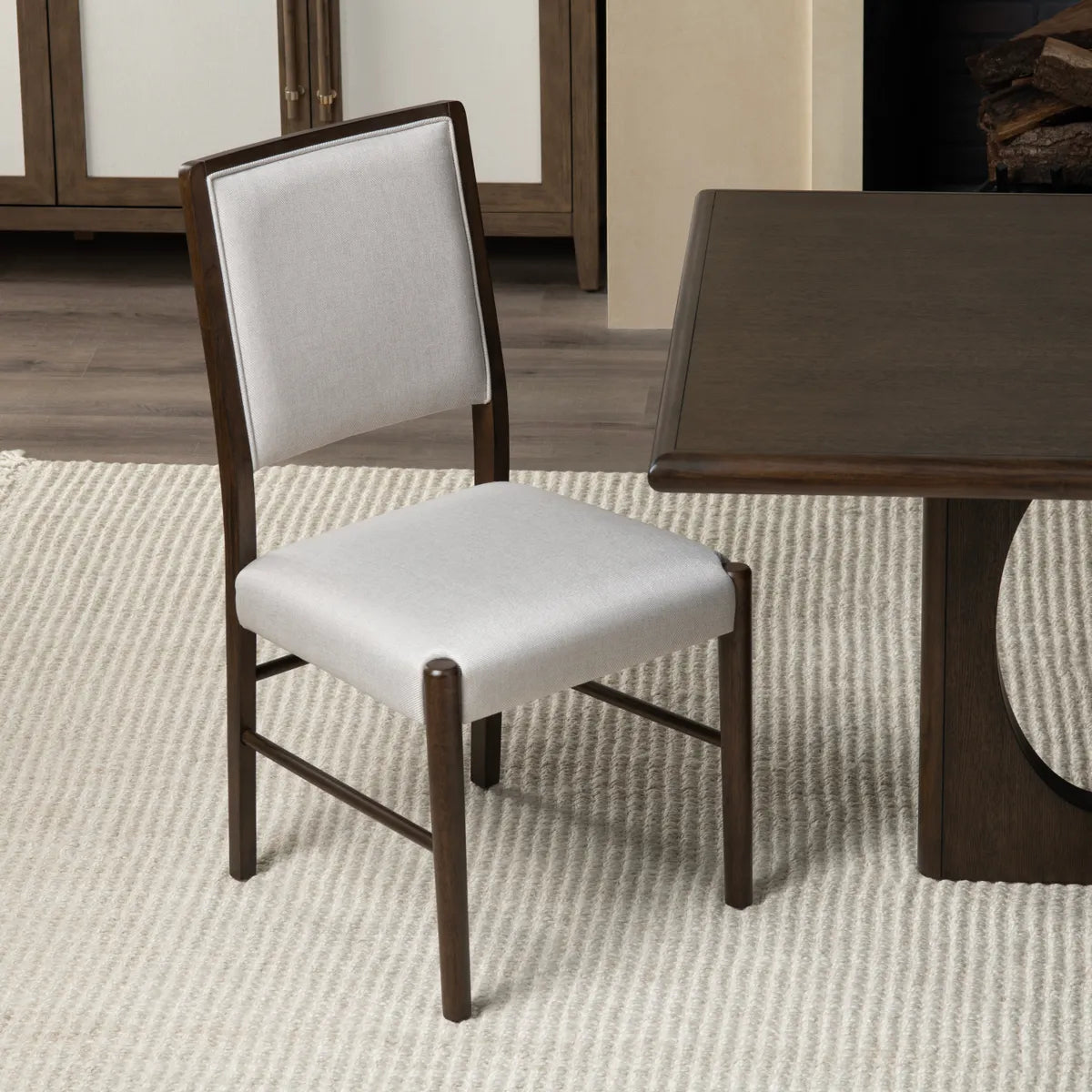 Crestview Collection Bentley Cream Dining Chair - Image 1