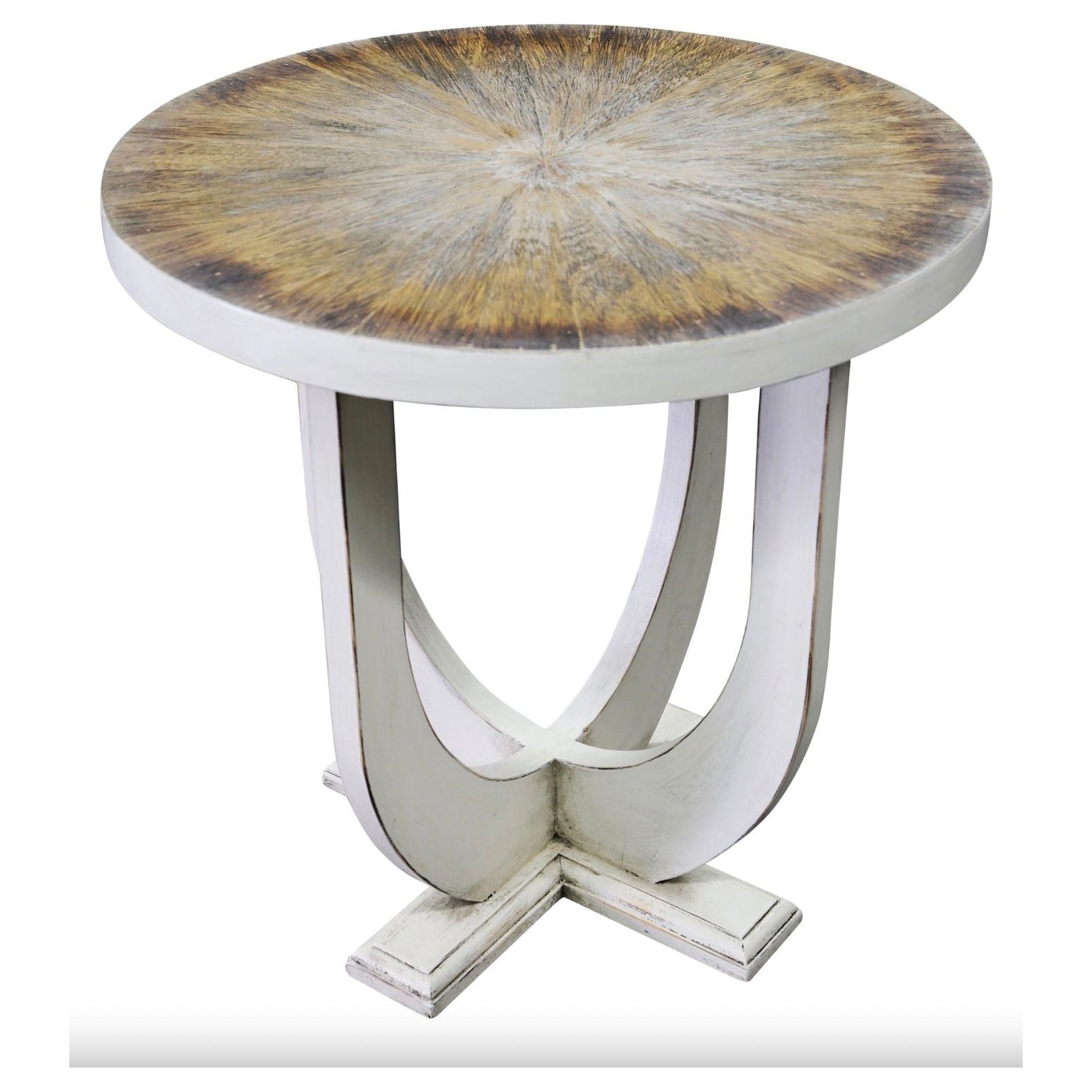 Casa Bonita Modern Rustic Fairmont End Table - Image 1
