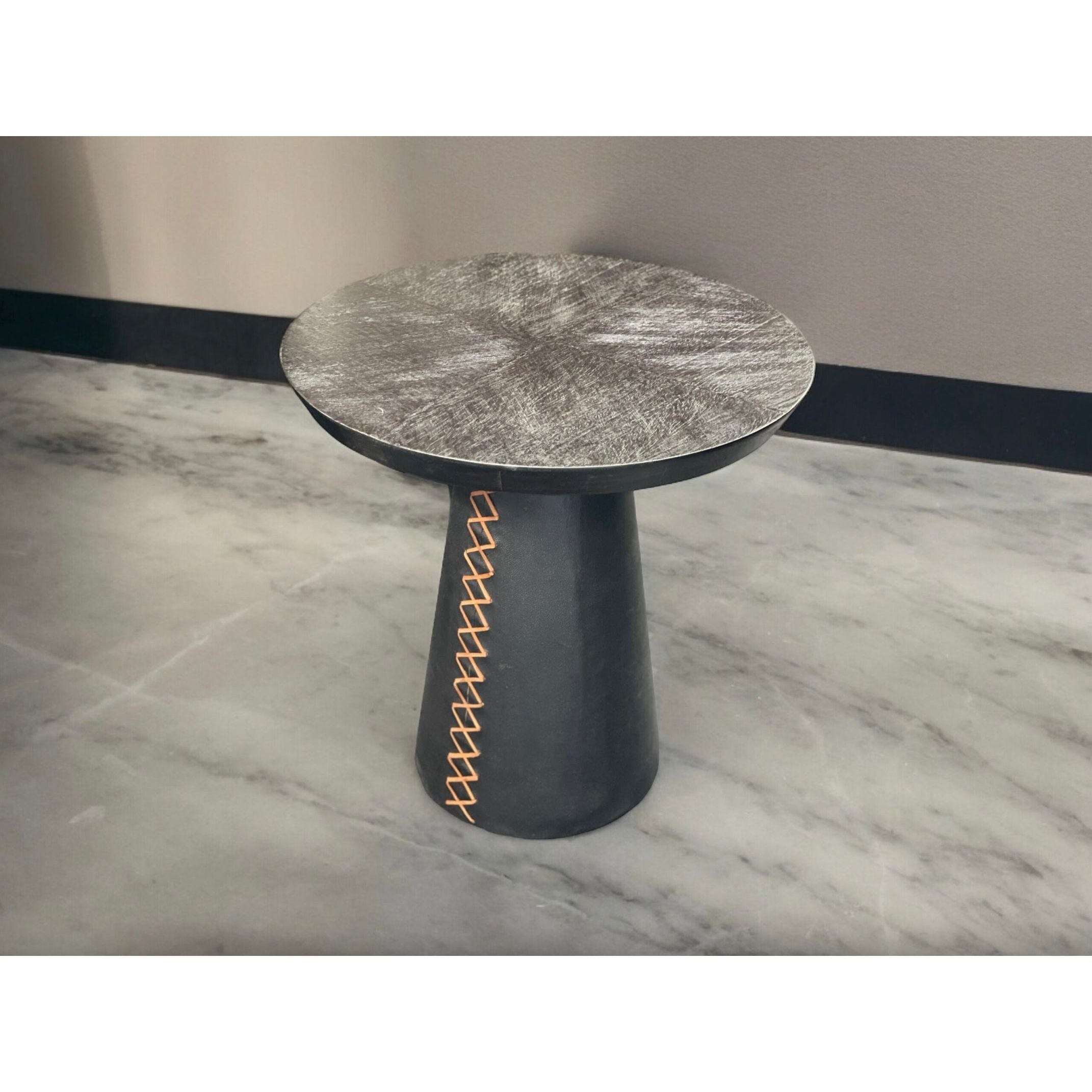 Casa Bonita Modern Rustic Lucca End Table - Image 1