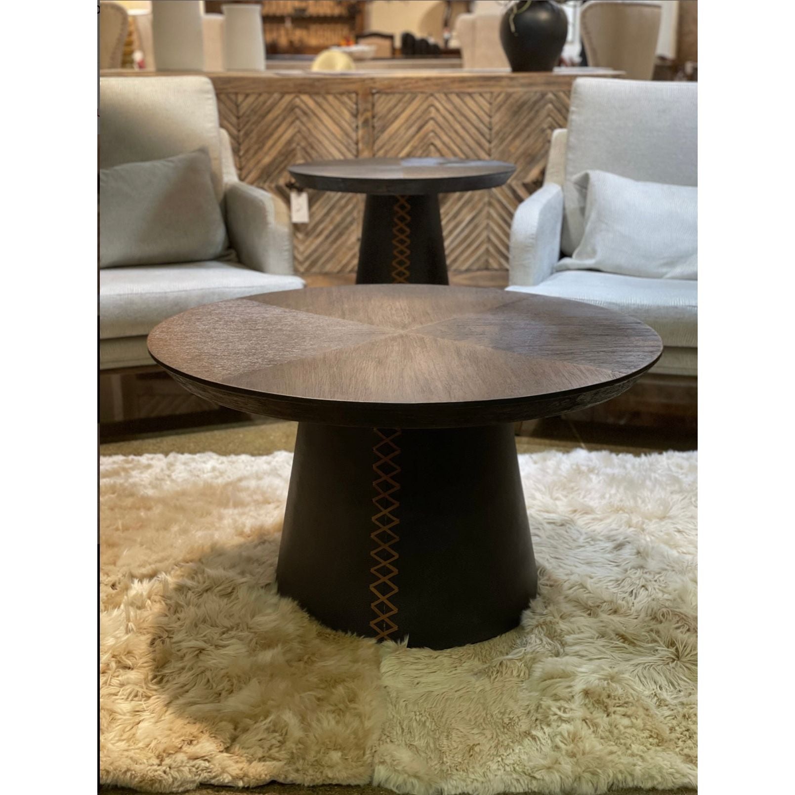 Casa Bonita Modern Rustic Lucca End Table - Image 2