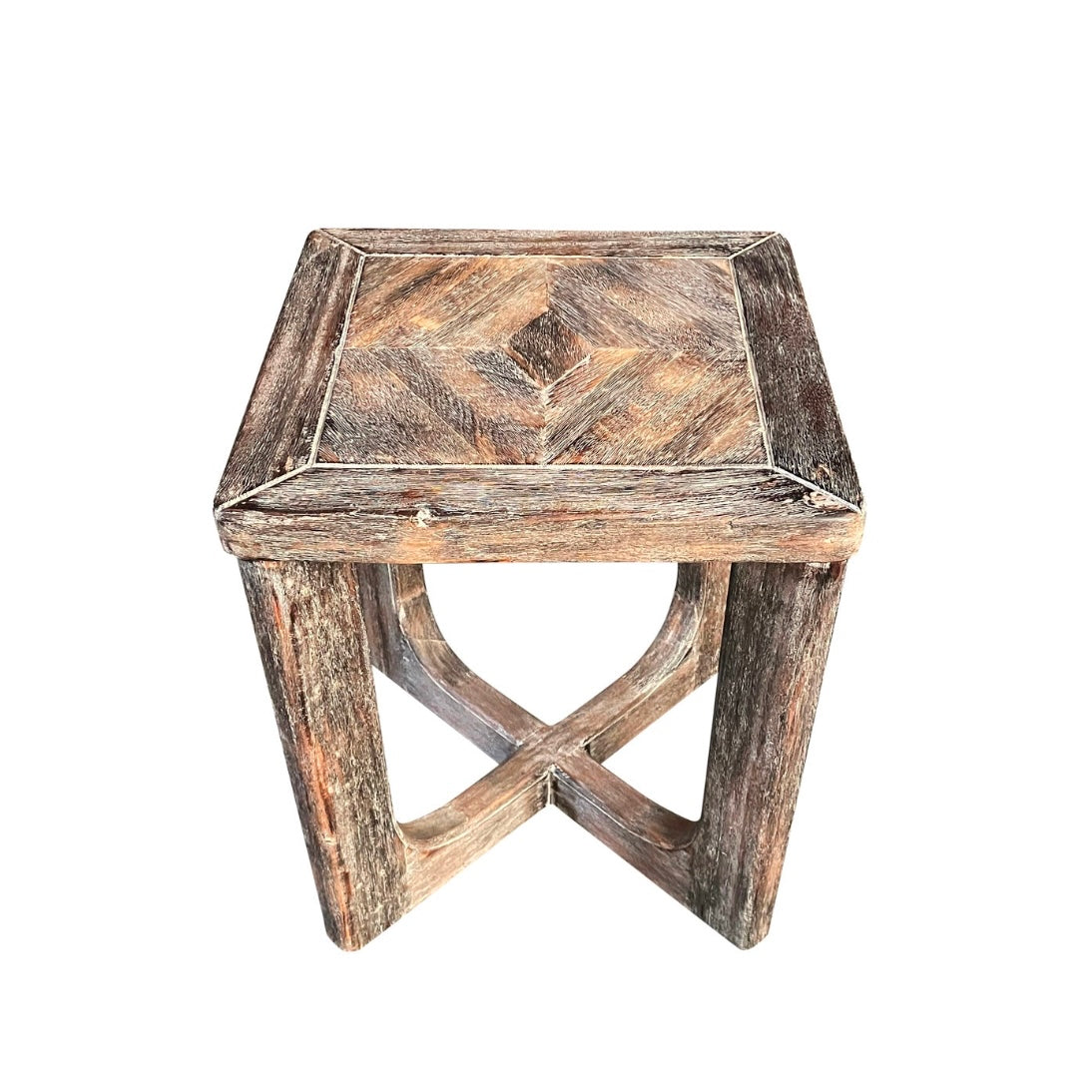 Casa Bonita Modern Rustic Milan End Table - Image 1