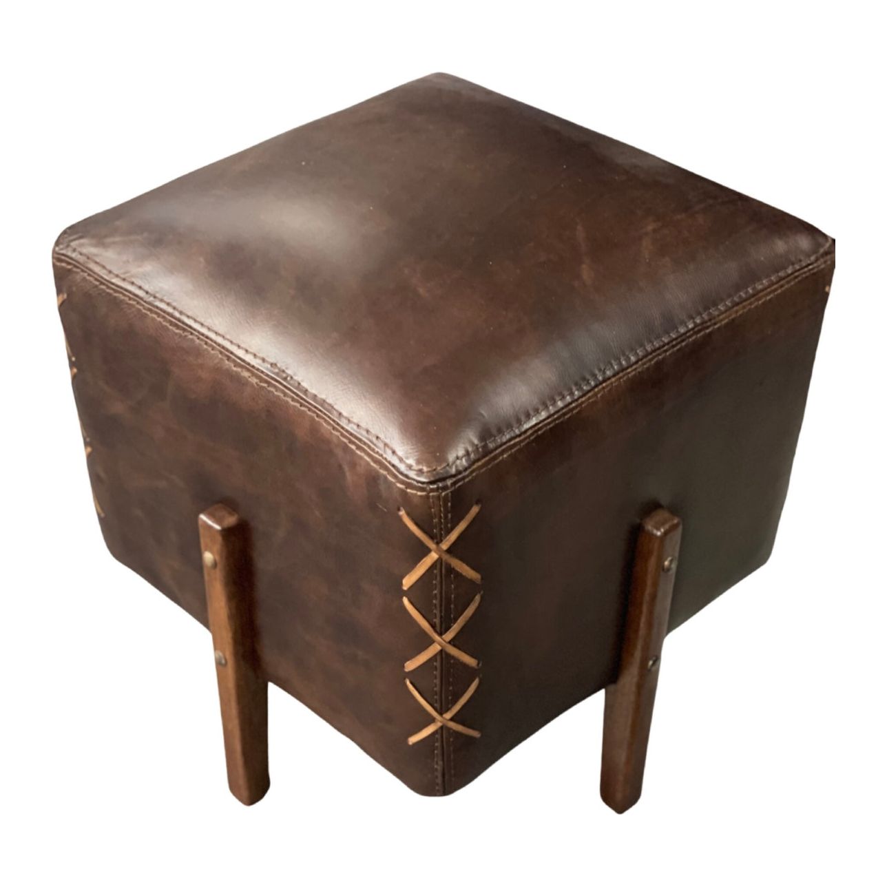 Casa Bonita Modern Rustic Aspen Stool