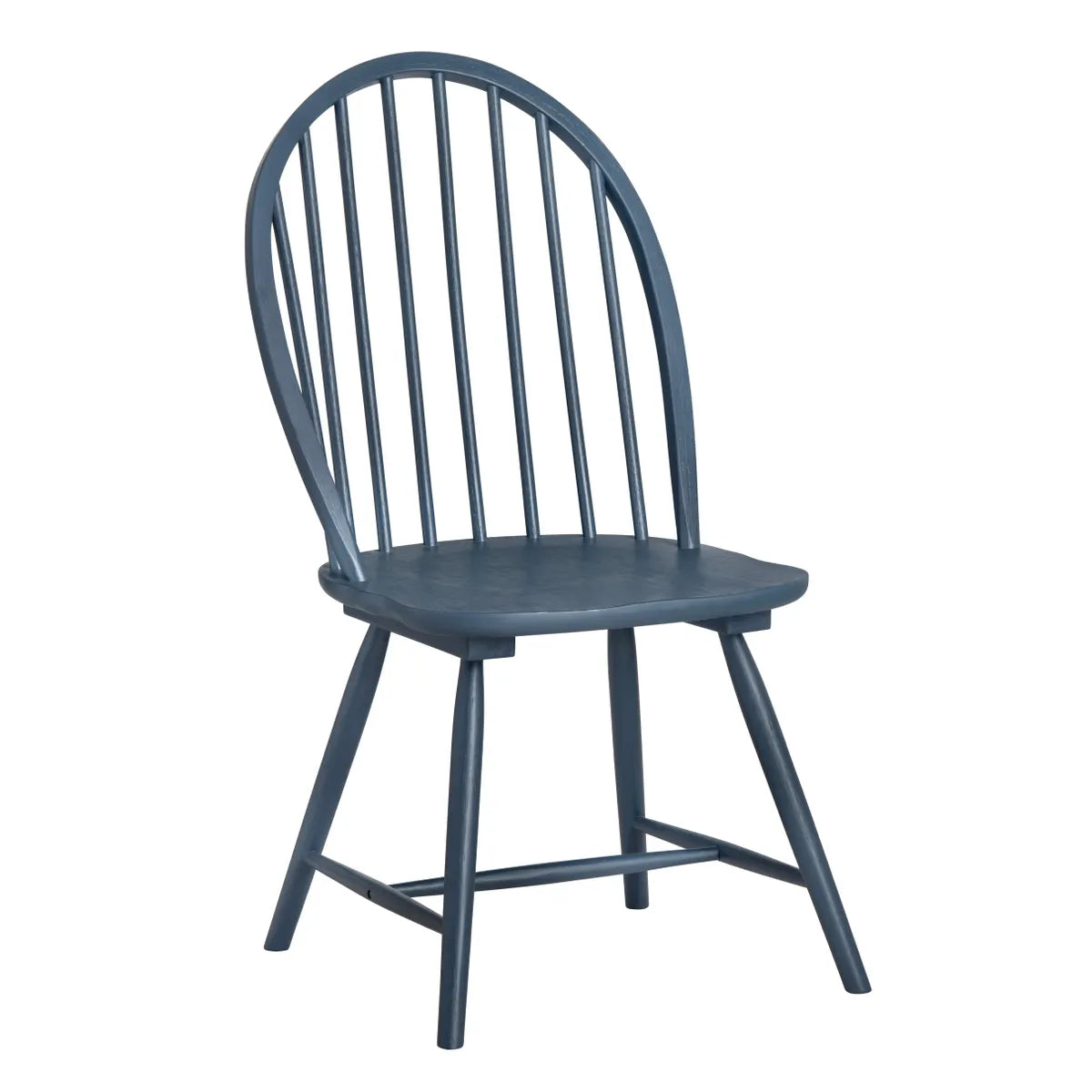 Crestview Collection Parker Painted Blue Dining Chair - Image 2