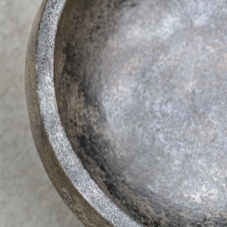 Uttermost Brixton Aged Black Terracotta Bowl - Image 3