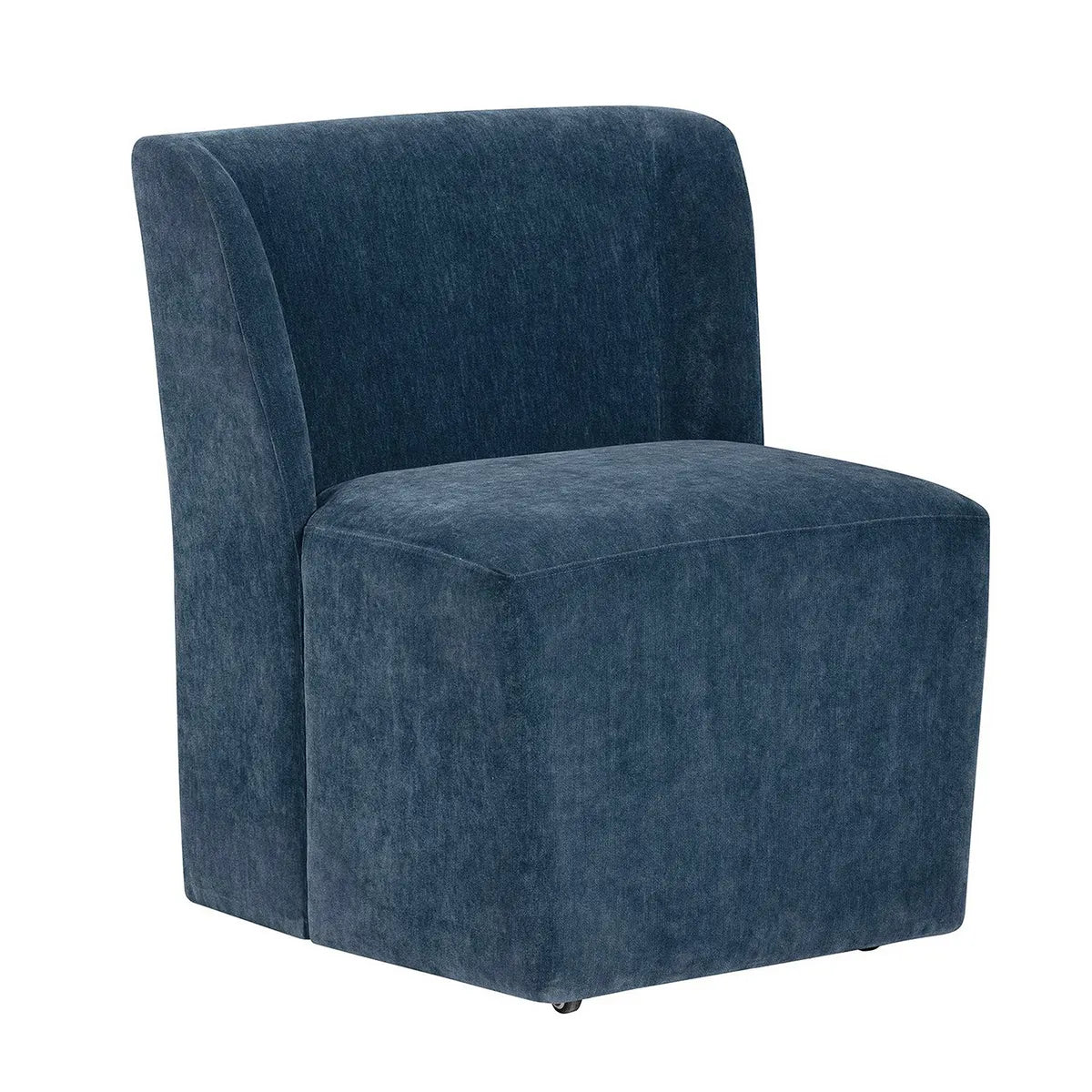 Crestview Collection Richmond Blue Dining Chair - Image 1