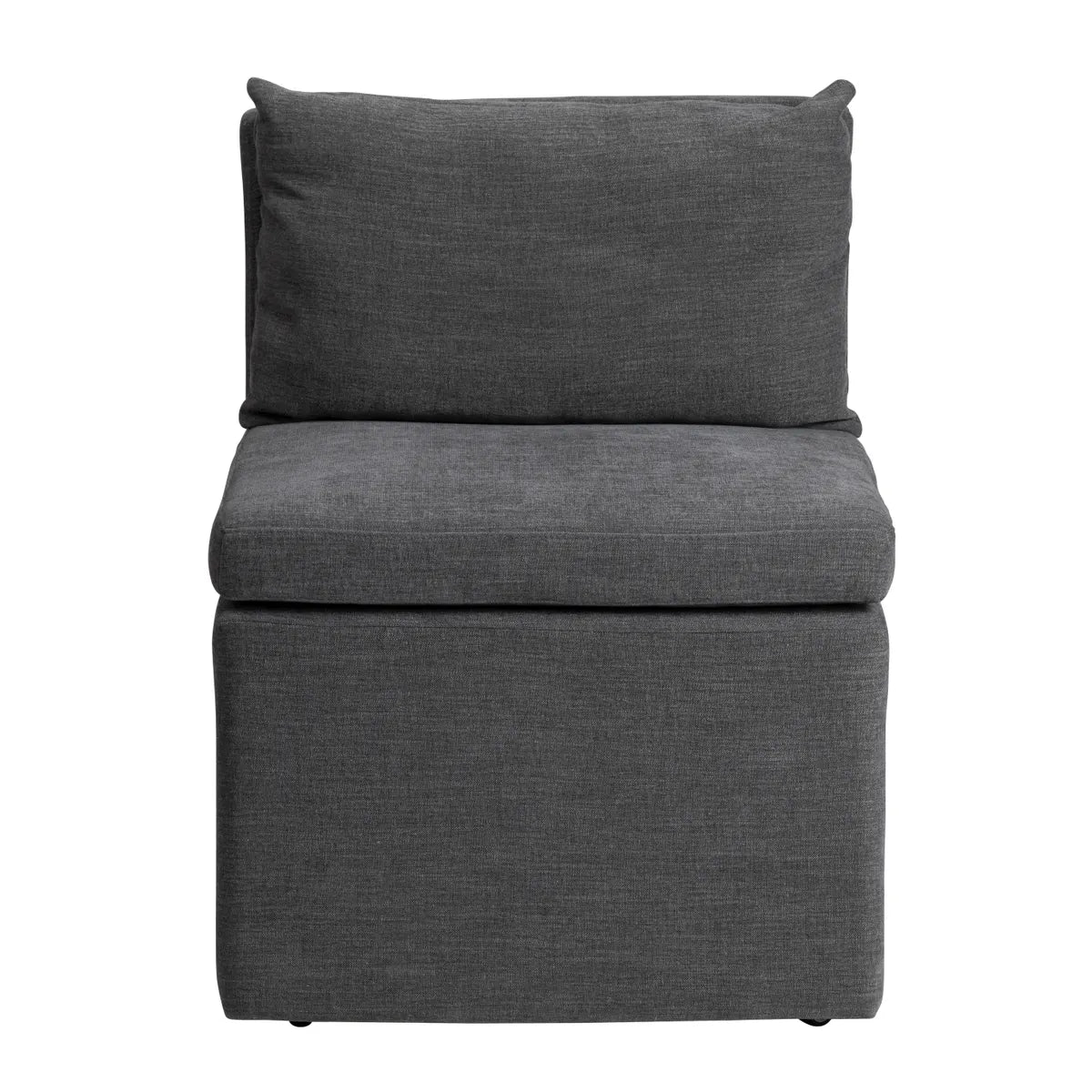 Crestview Collection Taylor Charcoal Gray Dining Chair - Image 3