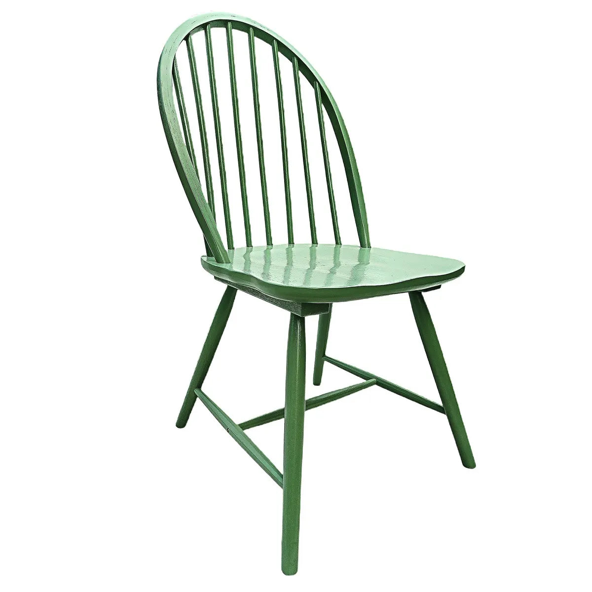 Crestview Collection Quinn Green Dining Chair - Image 1