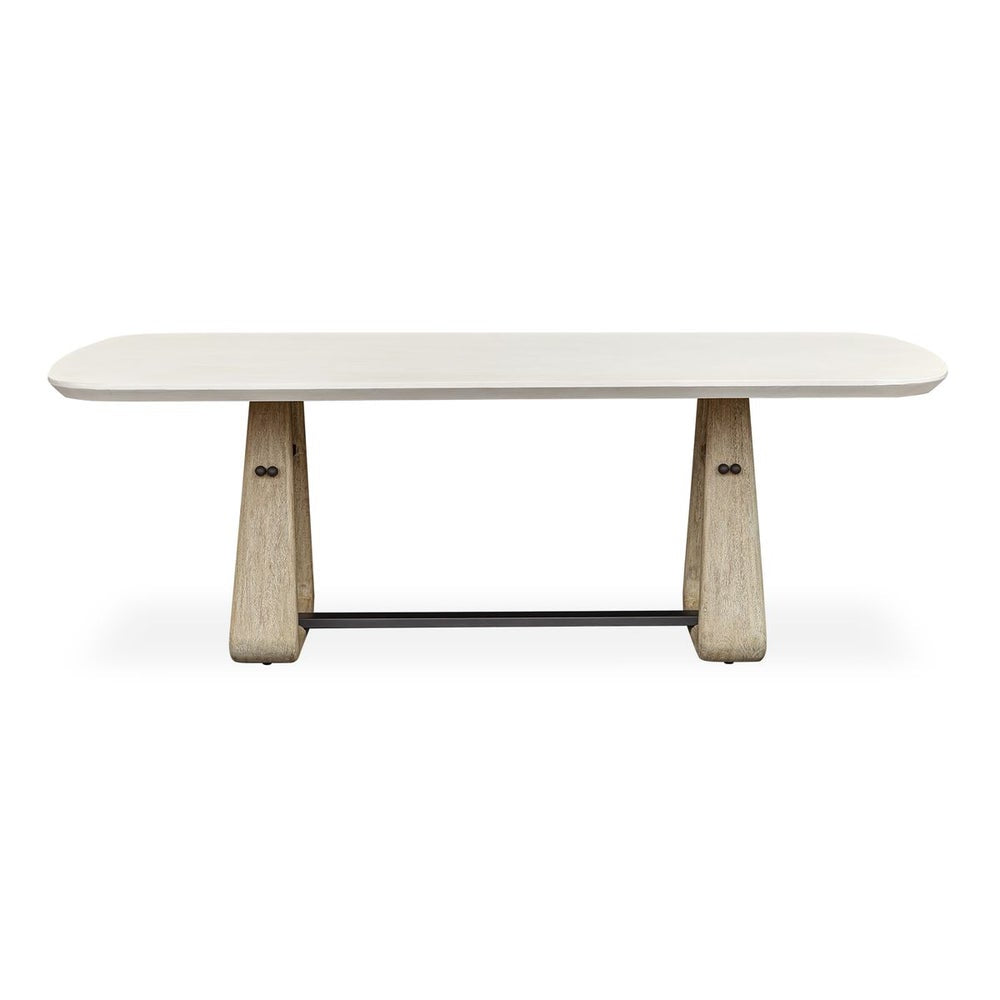 Uttermost Circa Concrete Dining Table ~ Indoor And Outdoor Use - Image 2