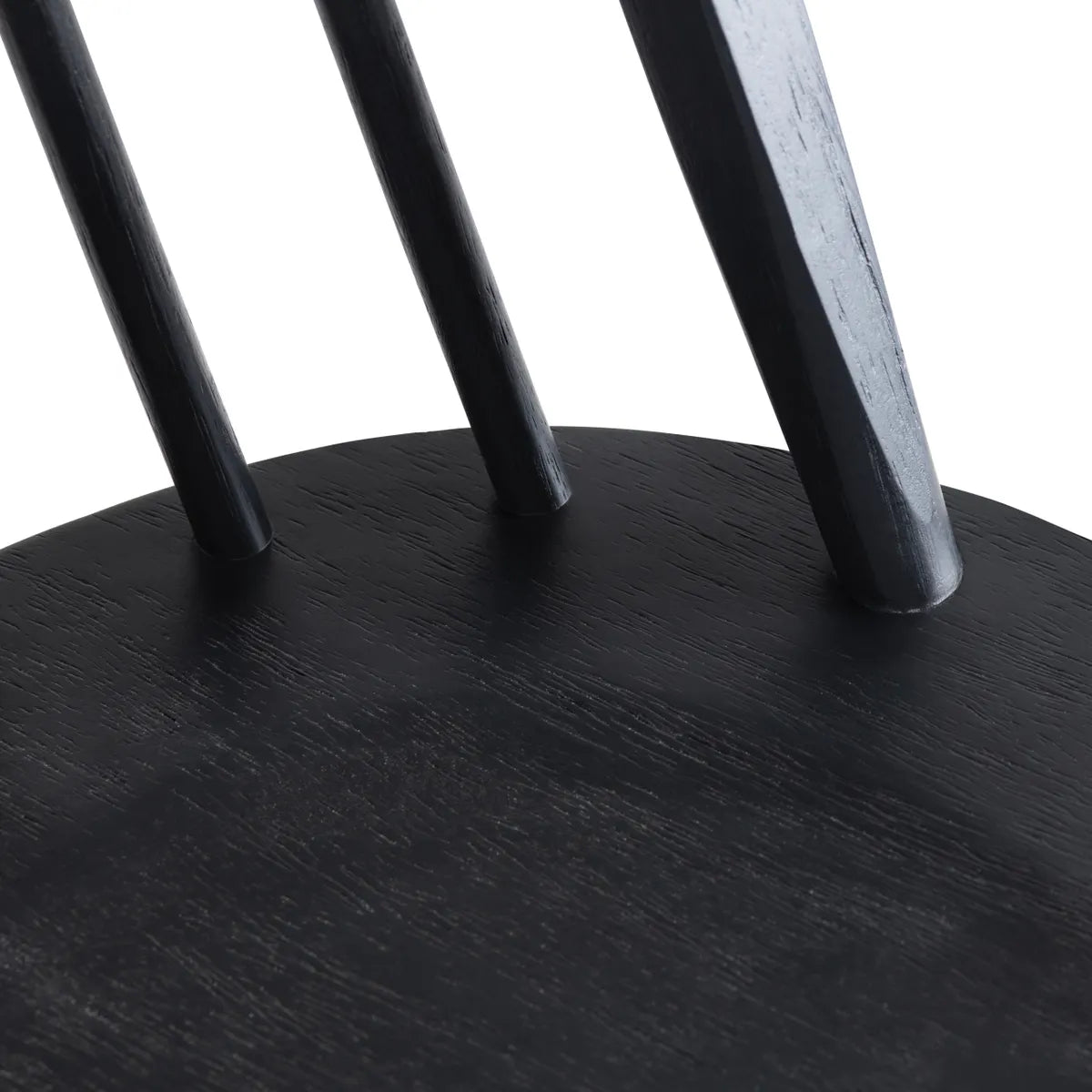 Crestview Collection Quinn Black Dining Chair - Image 3
