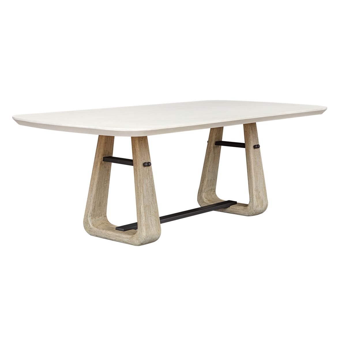 Uttermost Circa Concrete Dining Table ~ Indoor And Outdoor Use - Image 3