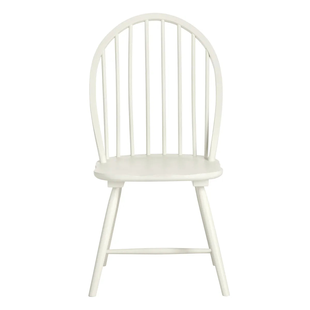 Crestview Collection Weaver Painted White Dining Chair - Image 2