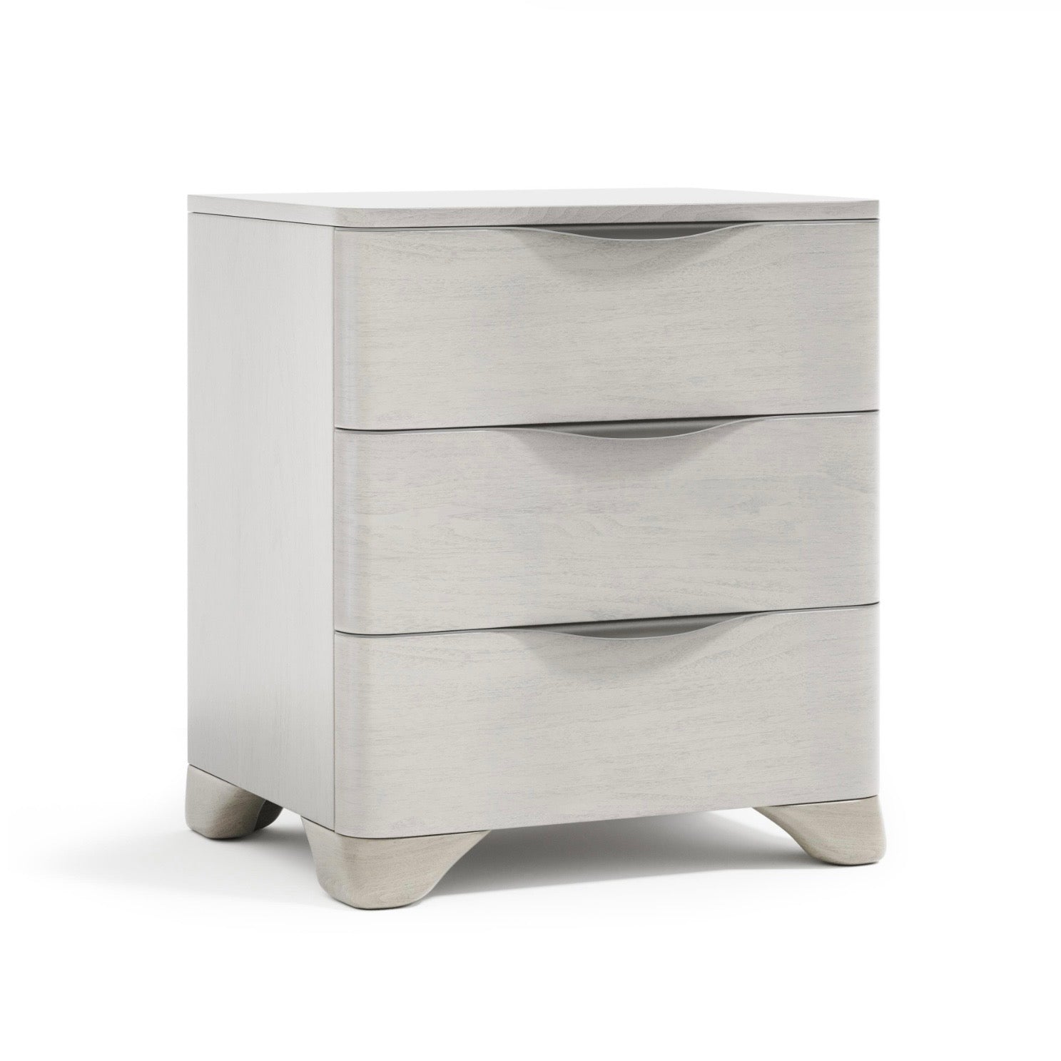 Bernhardt Sereno Collection Three Drawer 24 Inch Nightstand ~ Lutra Finish