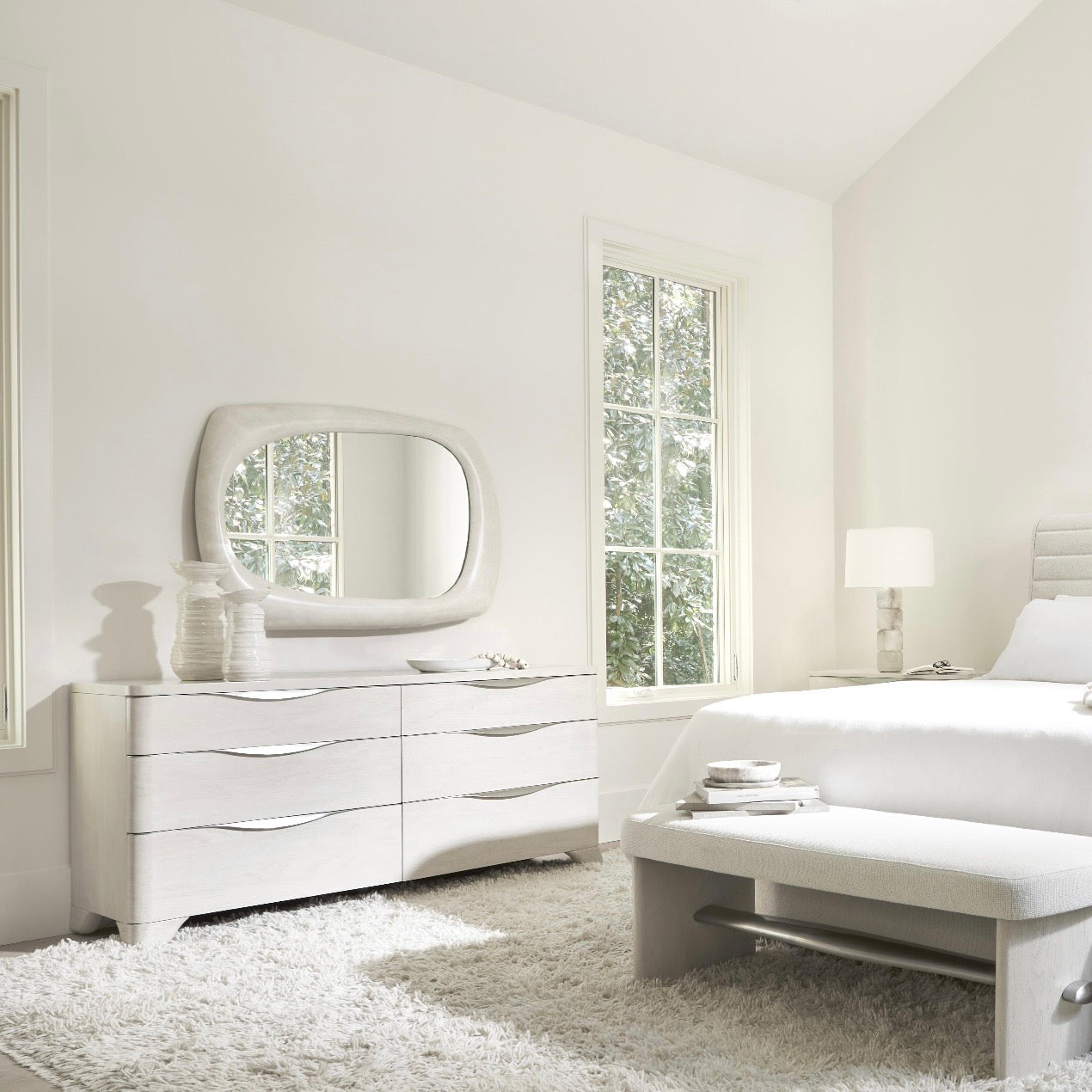Bernhardt Sereno Collection Six Drawer Dresser ~ Lutra Finish