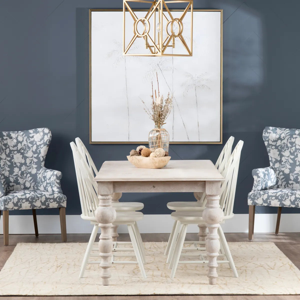Crestview Collection Harvest Light Mango Wood Dining Table - Image 2