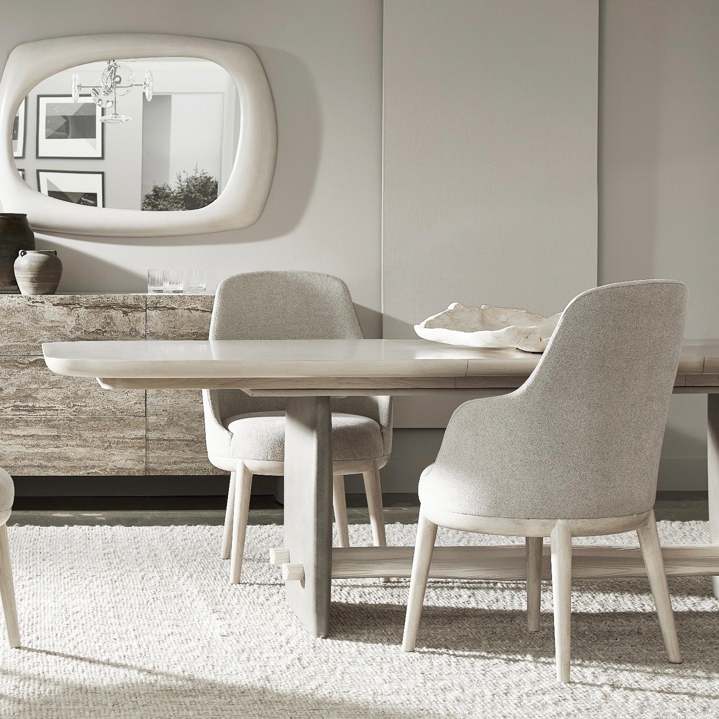 Bernhardt Sereno Collection Dining Table ~ Lutra Finish - Image 3