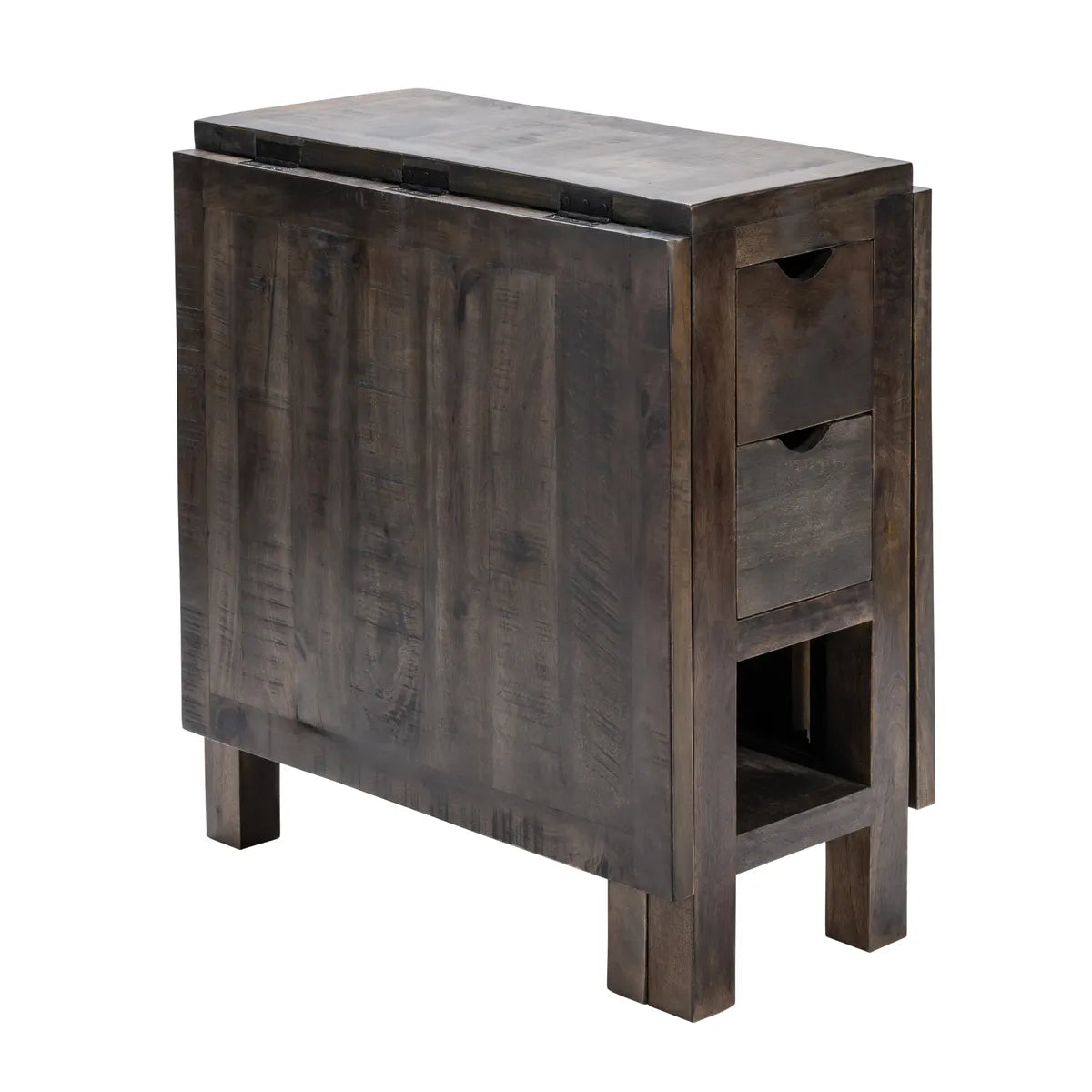 Crestview Collection Barnwell Dark- Brown Finish Wood Dining Table - Image 3