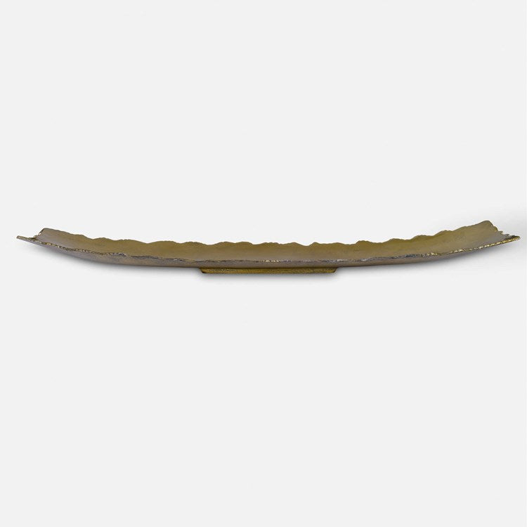 Uttermost Camilla Textured Gold Tray - Image 2