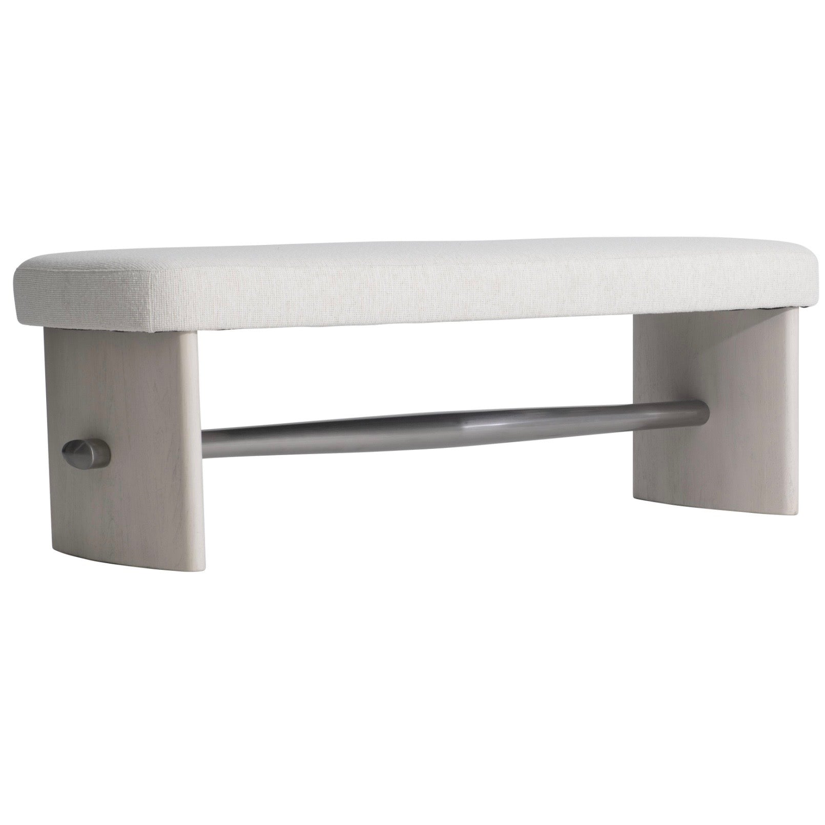 Bernhardt Sereno Collection Upholstered Bench ~ Lutra Finish - Image 3