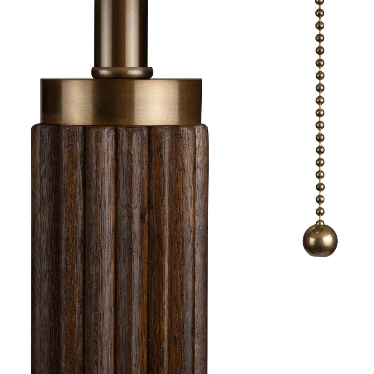 Crestview Collection Arlo Fluted Wood Floor Lamp - Image 3
