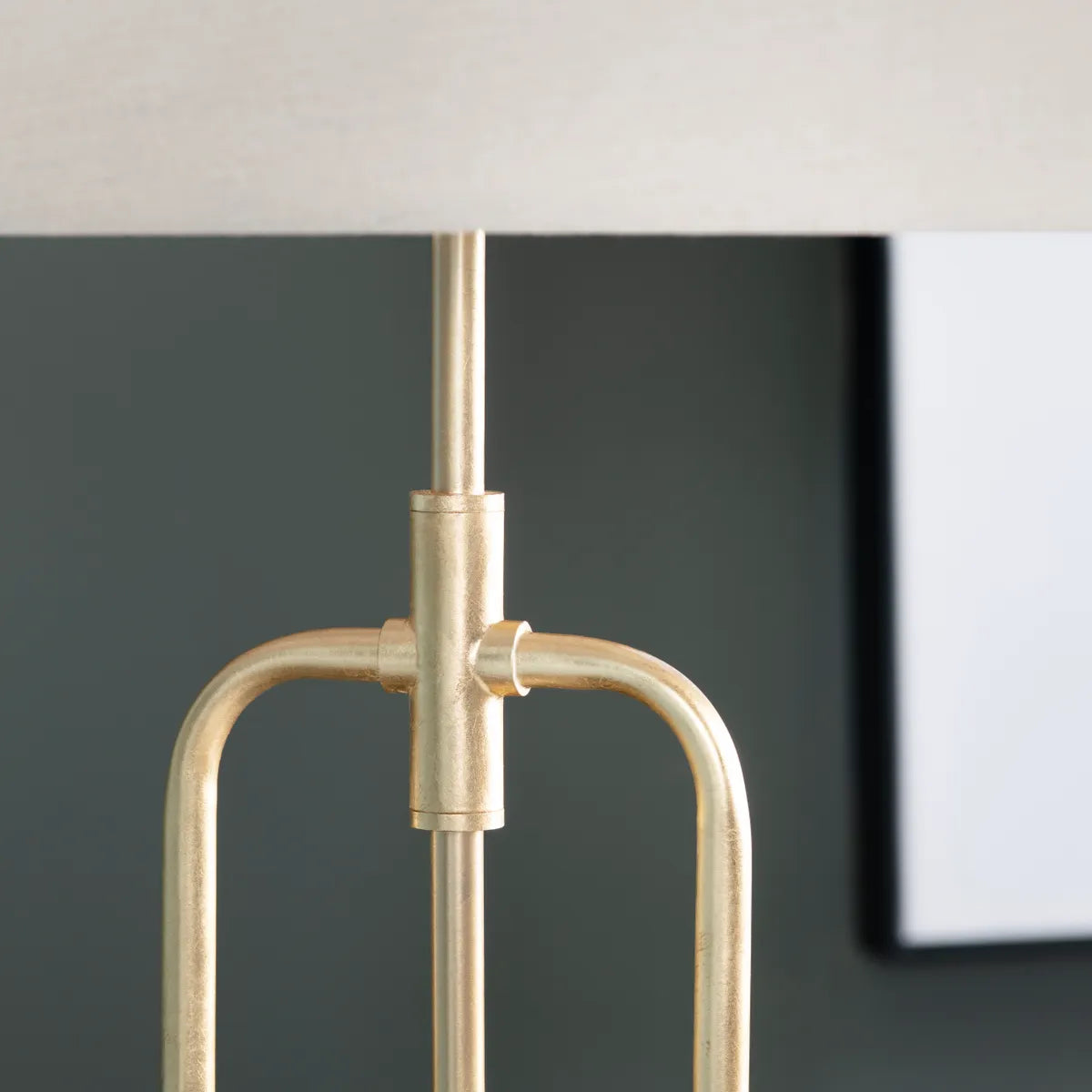 Crestview Collection Salinas Luxury Gold Floor Lamp - Image 2