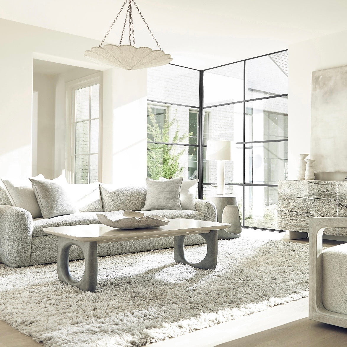 Bernhardt Sereno Collection Cocktail Table ~ Lutra Finish