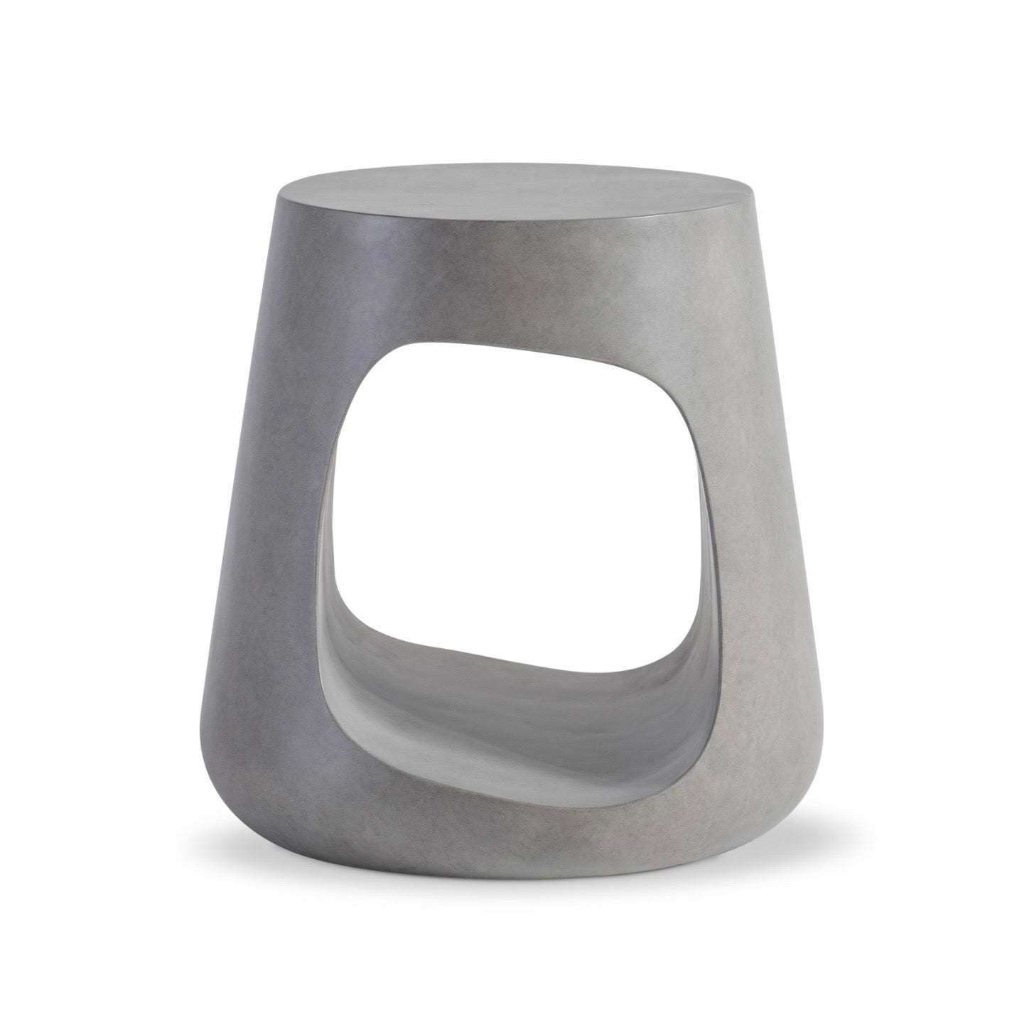 Bernhardt Sereno Collection Side Table ~ Faux Stone Sasso Finish