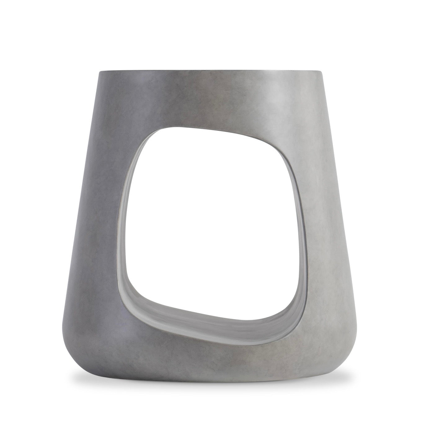 Bernhardt Sereno Collection Side Table ~ Faux Stone Sasso Finish - Image 3