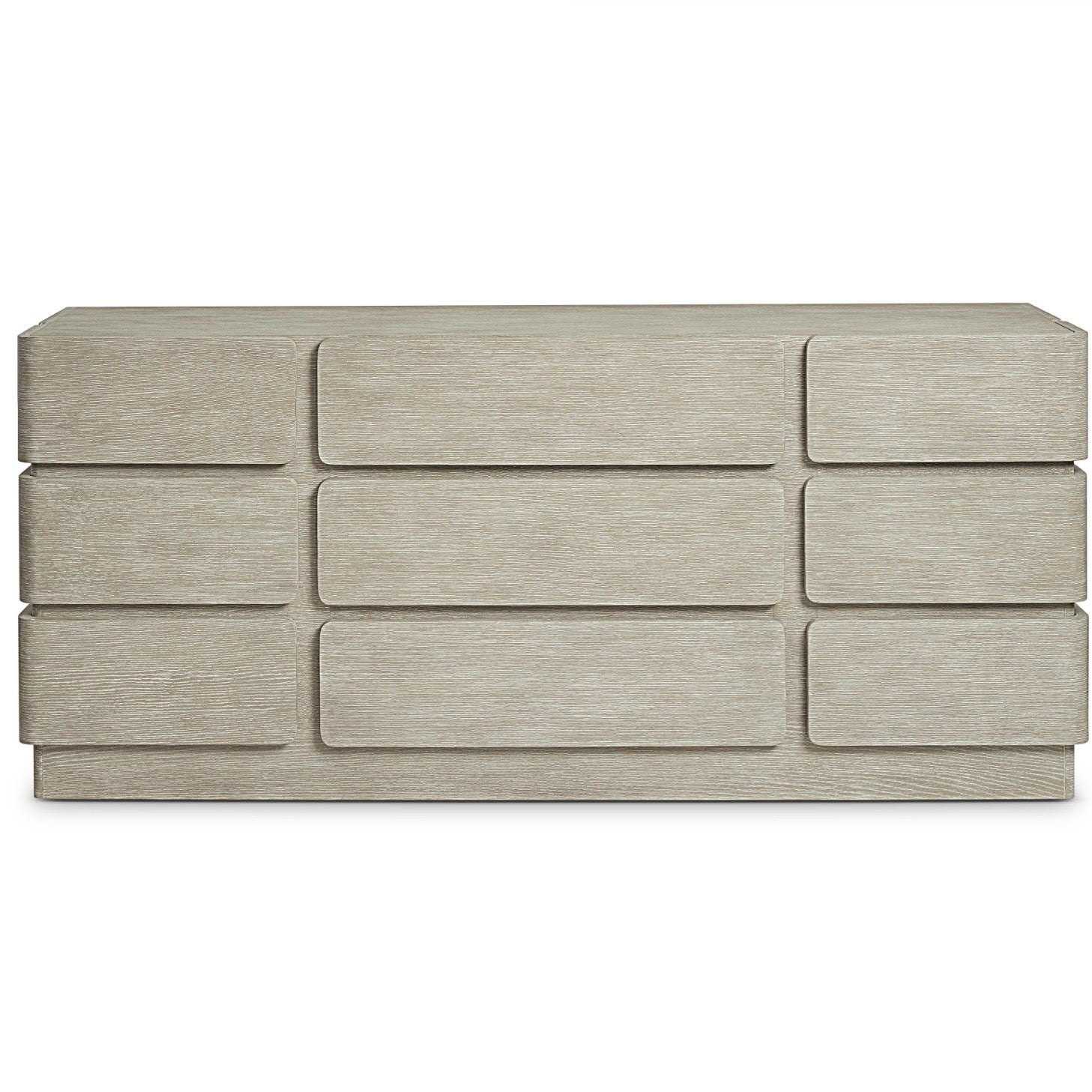 Bernhardt Arcadia Collection Nine Drawer Dresser ~ Clay Finish - Image 3