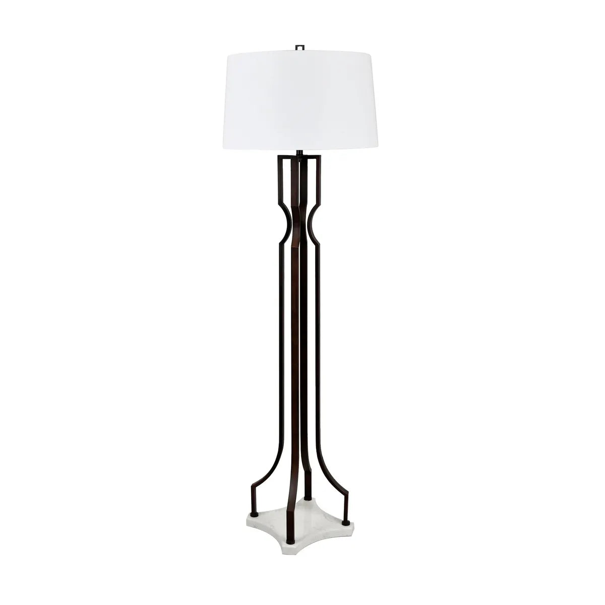 Crestview Collection Lancaster Modern Industrial Floor Lamp - Image 2