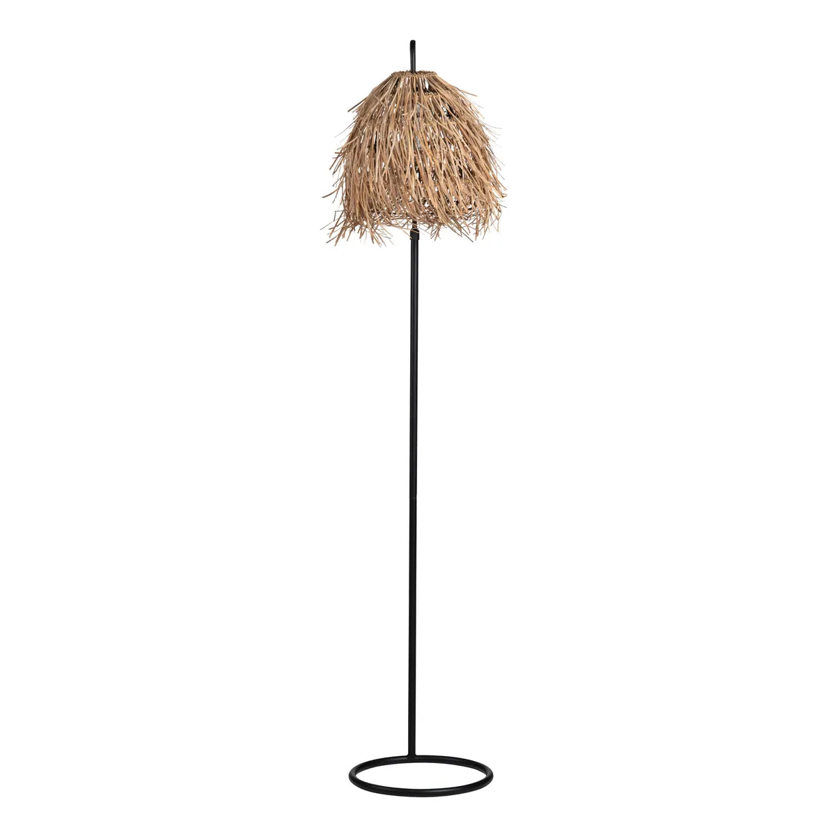 Crestview Collection Milburne Organic Textured Floor Lamp - Image 1