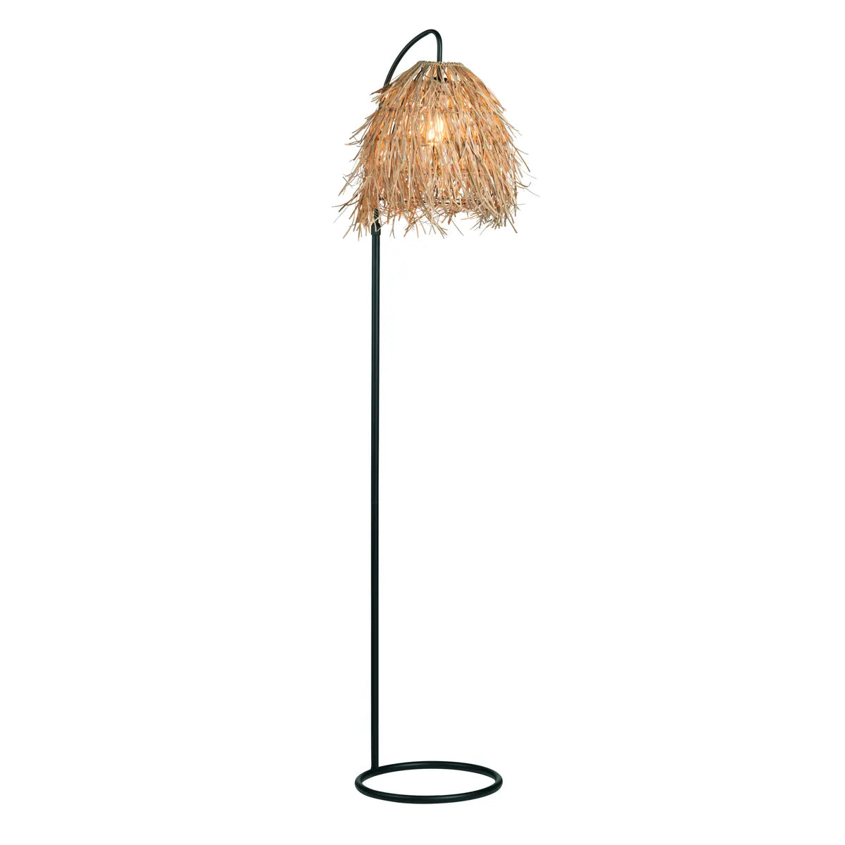 Crestview Collection Milburne Organic Textured Floor Lamp - Image 2