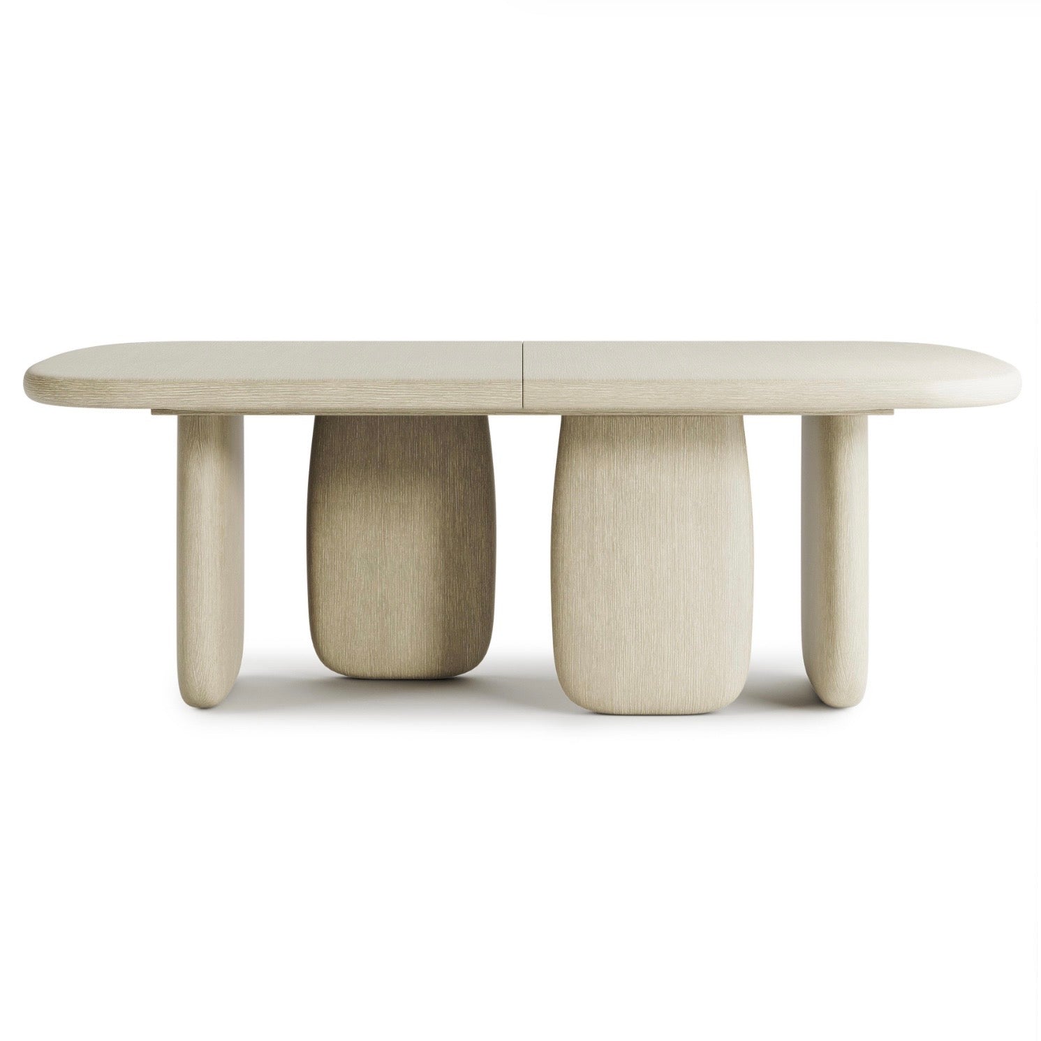 Bernhardt Arcadia Collection Rectangular Dining Table ~ Clay Finish