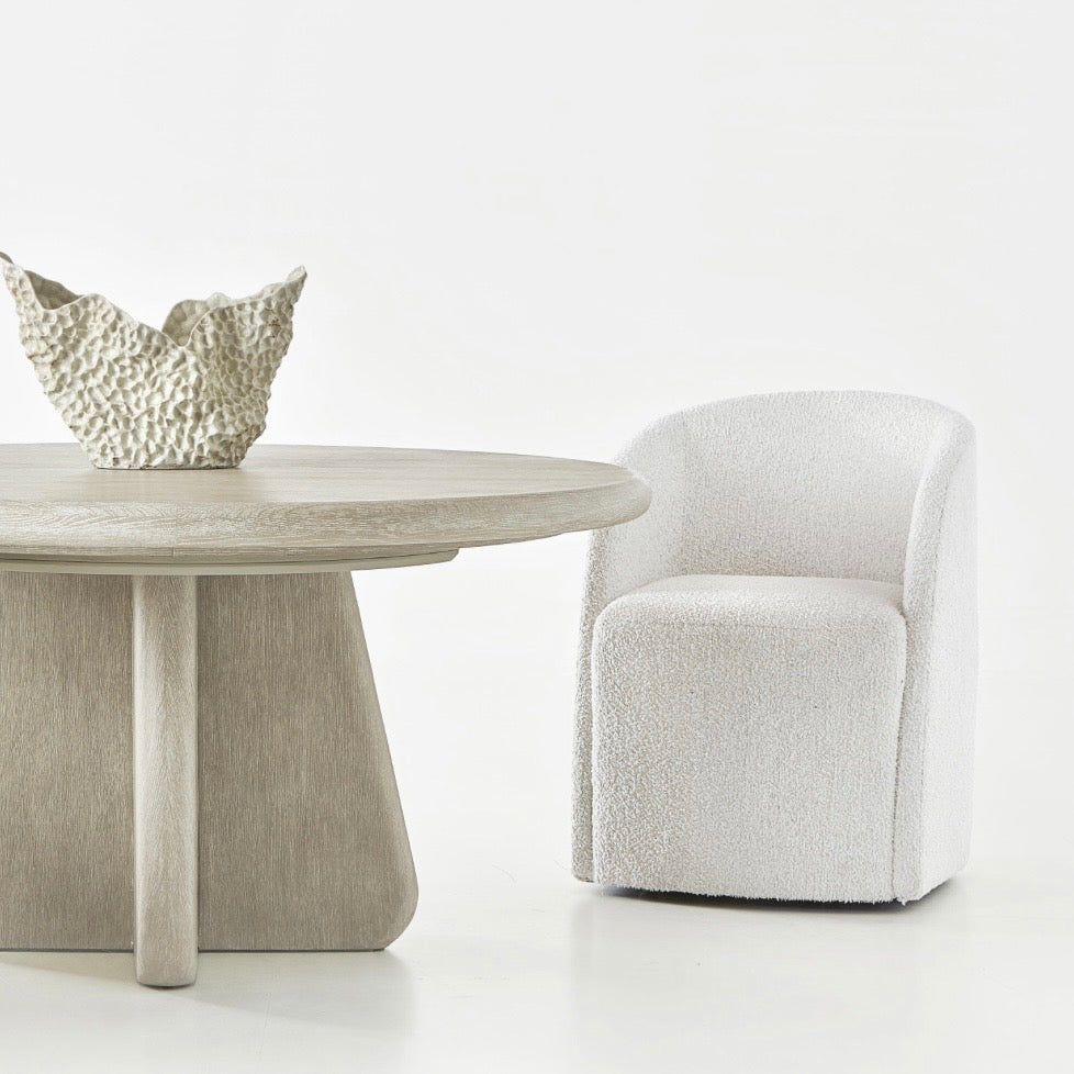 Bernhardt Arcadia Collection Upholstered Dining Armchair - Image 3