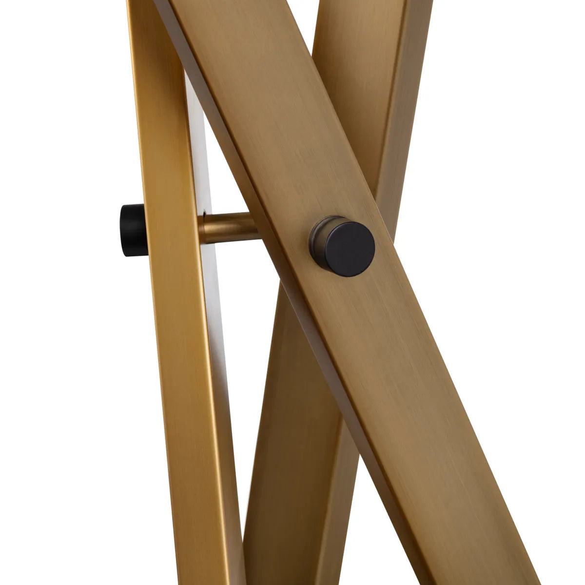Crestview Collection Ezra Warm Walnut Finish Floor Lamp - Image 3