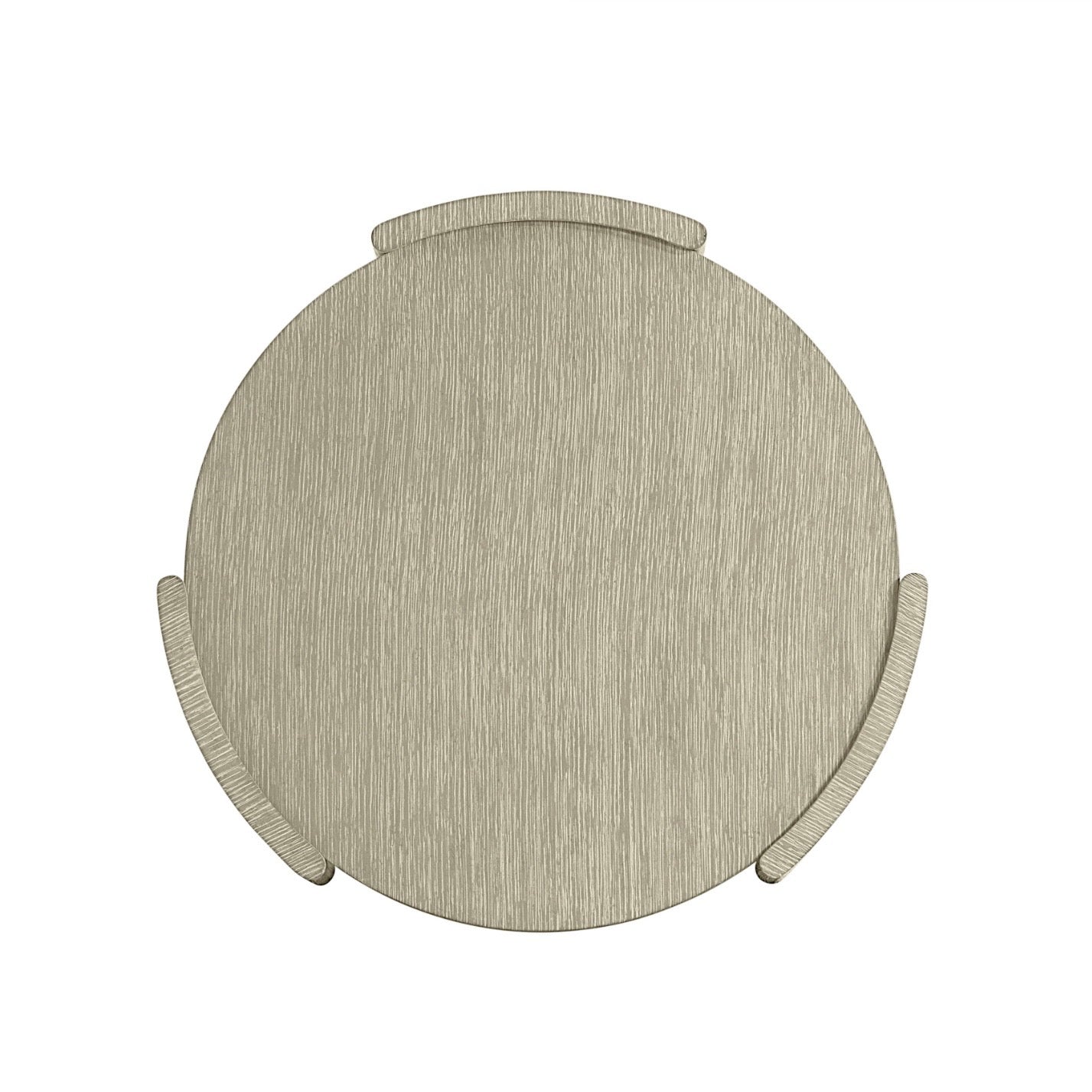 Bernhardt Arcadia Collection Round Side Table ~ Clay Finish - Image 3