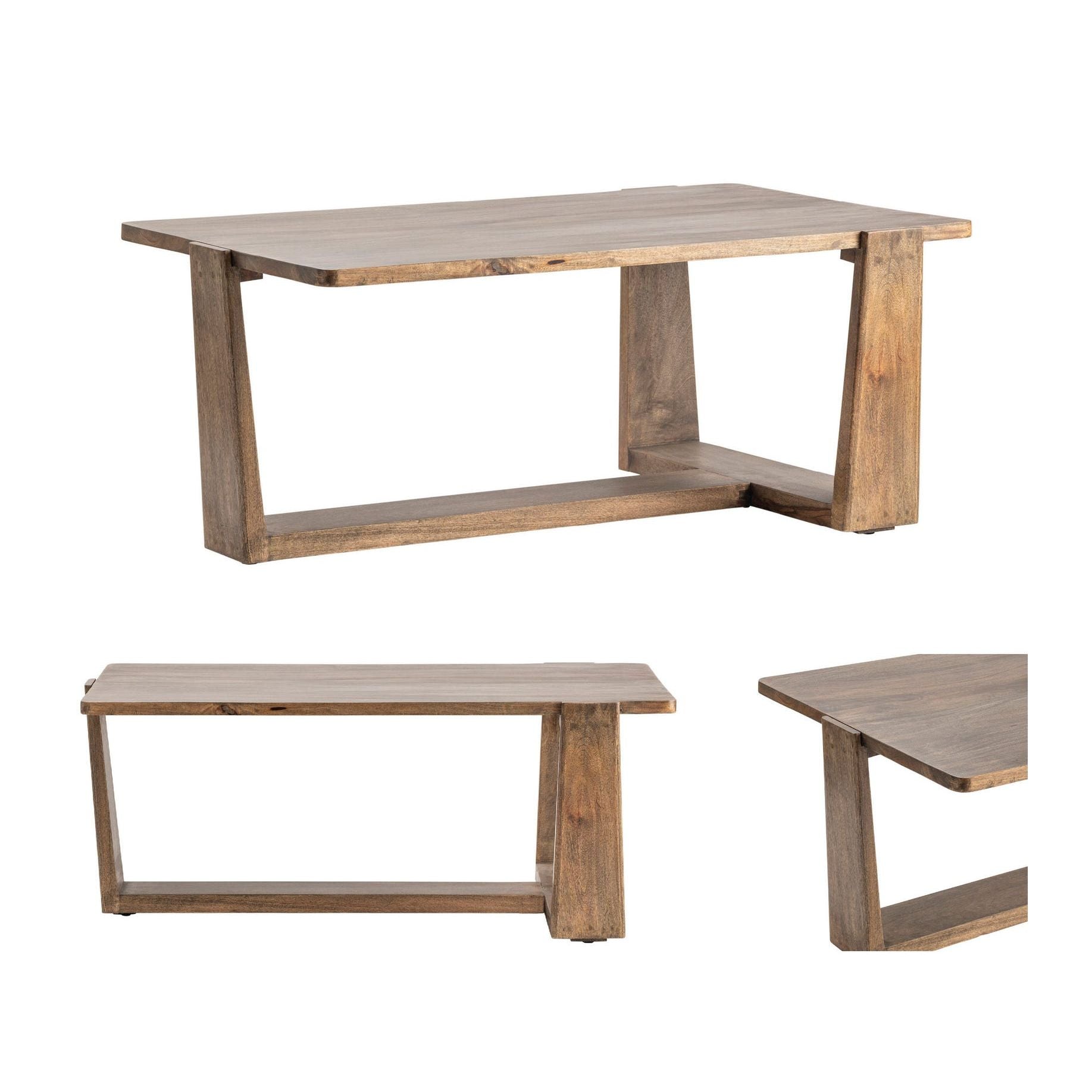 Crestview Collection Janoski Modern Organic Coffee Table - Image 2