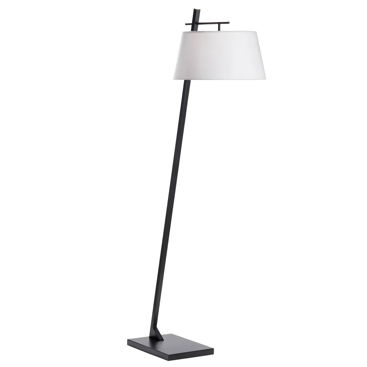 Crestview Collection Bronson Solid Metal Base Floor Lamp